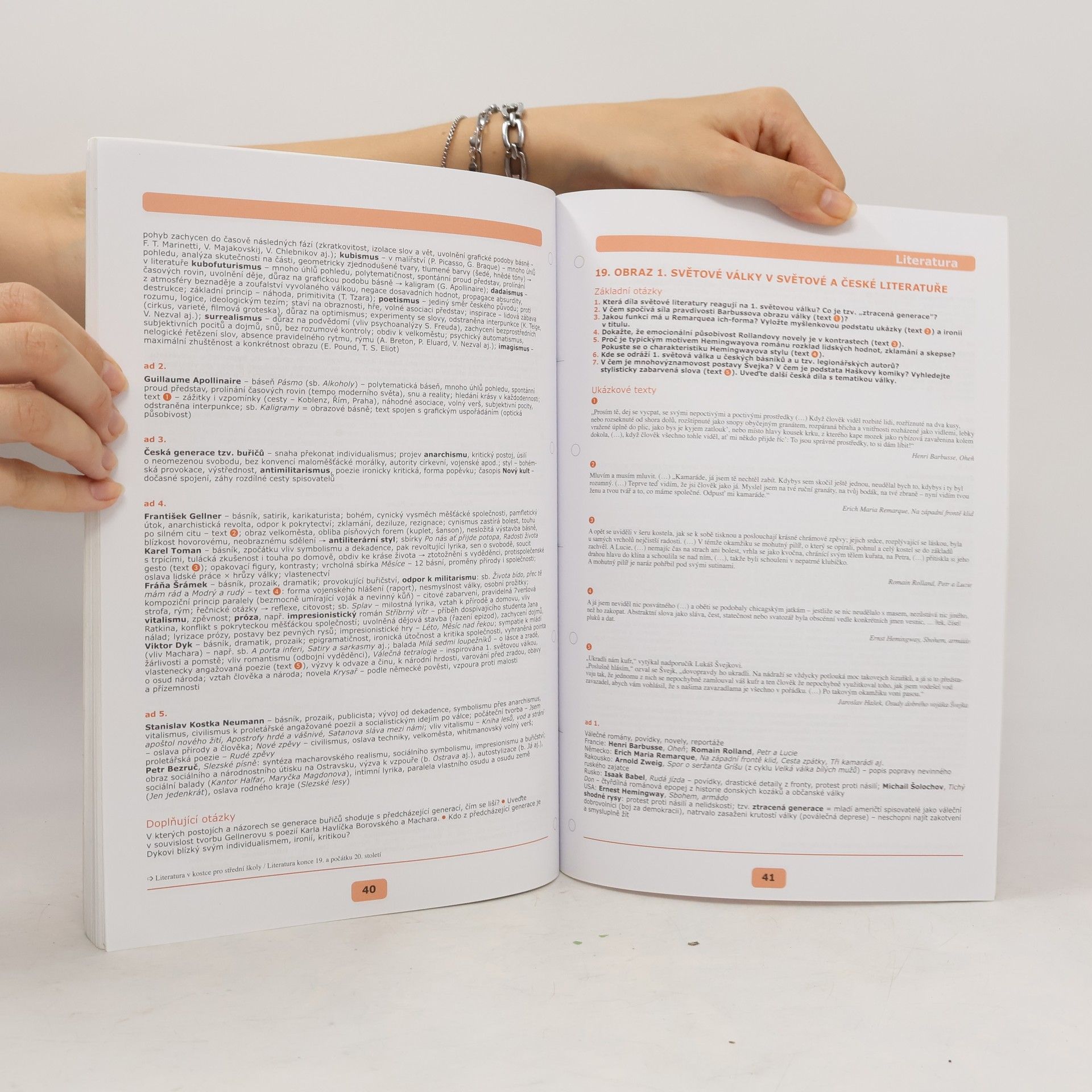 Marie Sochrová Maturita - Literatura