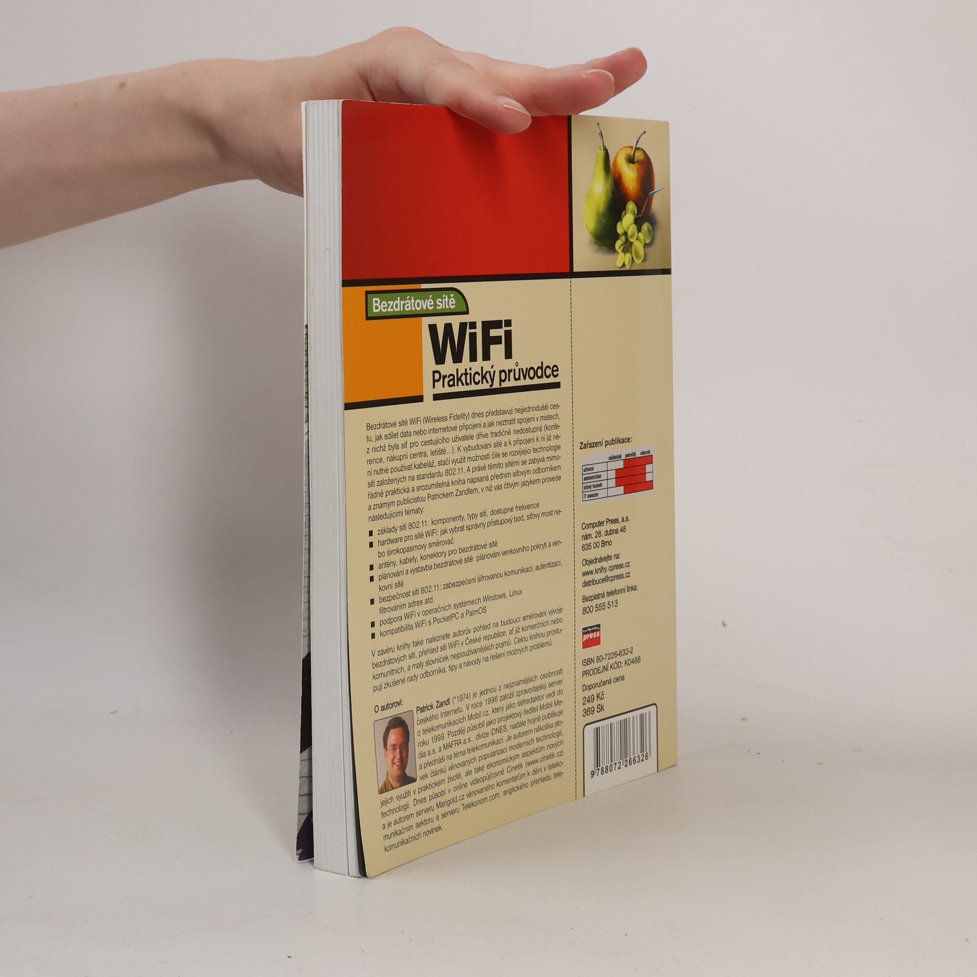 Patrick Zandl Bezdrátové sítě WiFi. Praktický průvodce