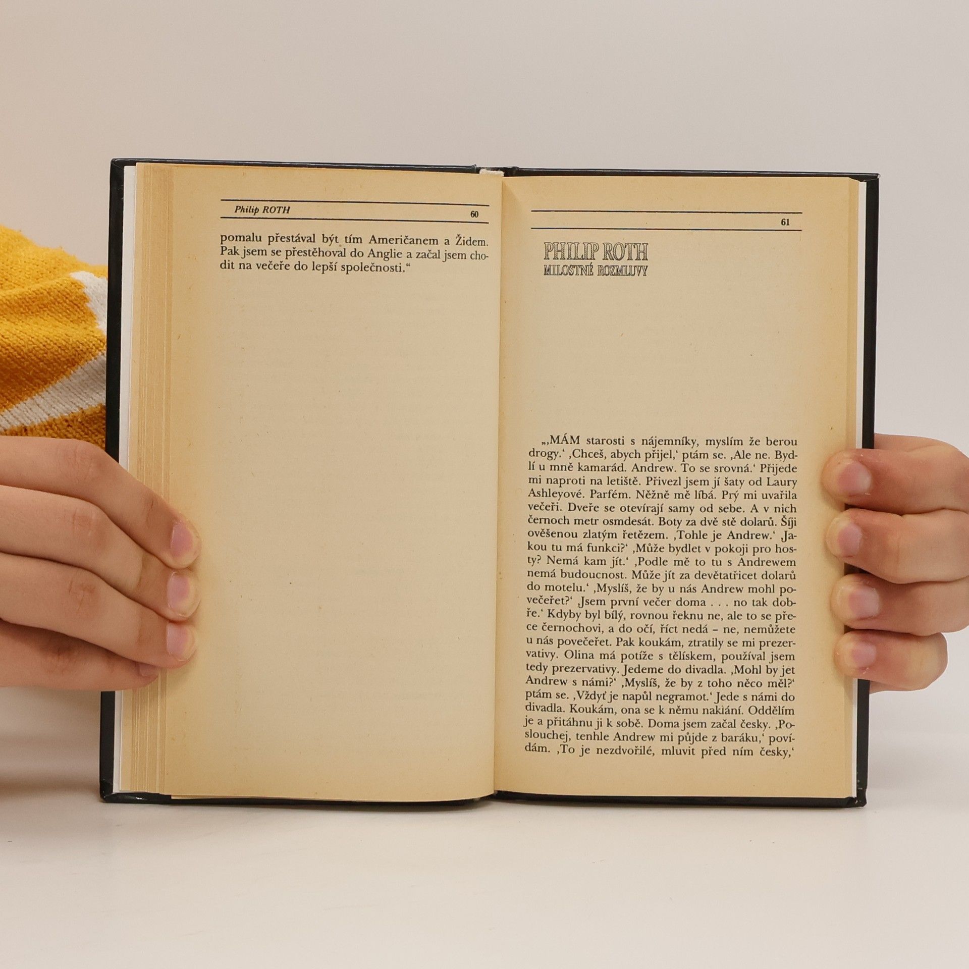Philip Roth Milostné rozmluvy