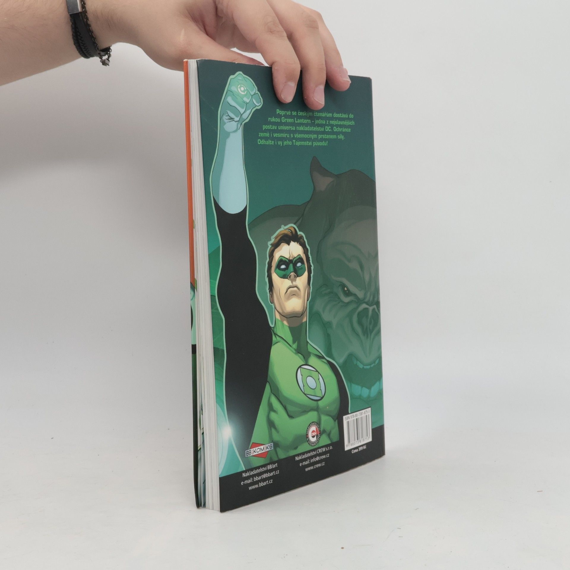 Geoff Johns Green Lantern. Tajemství původu