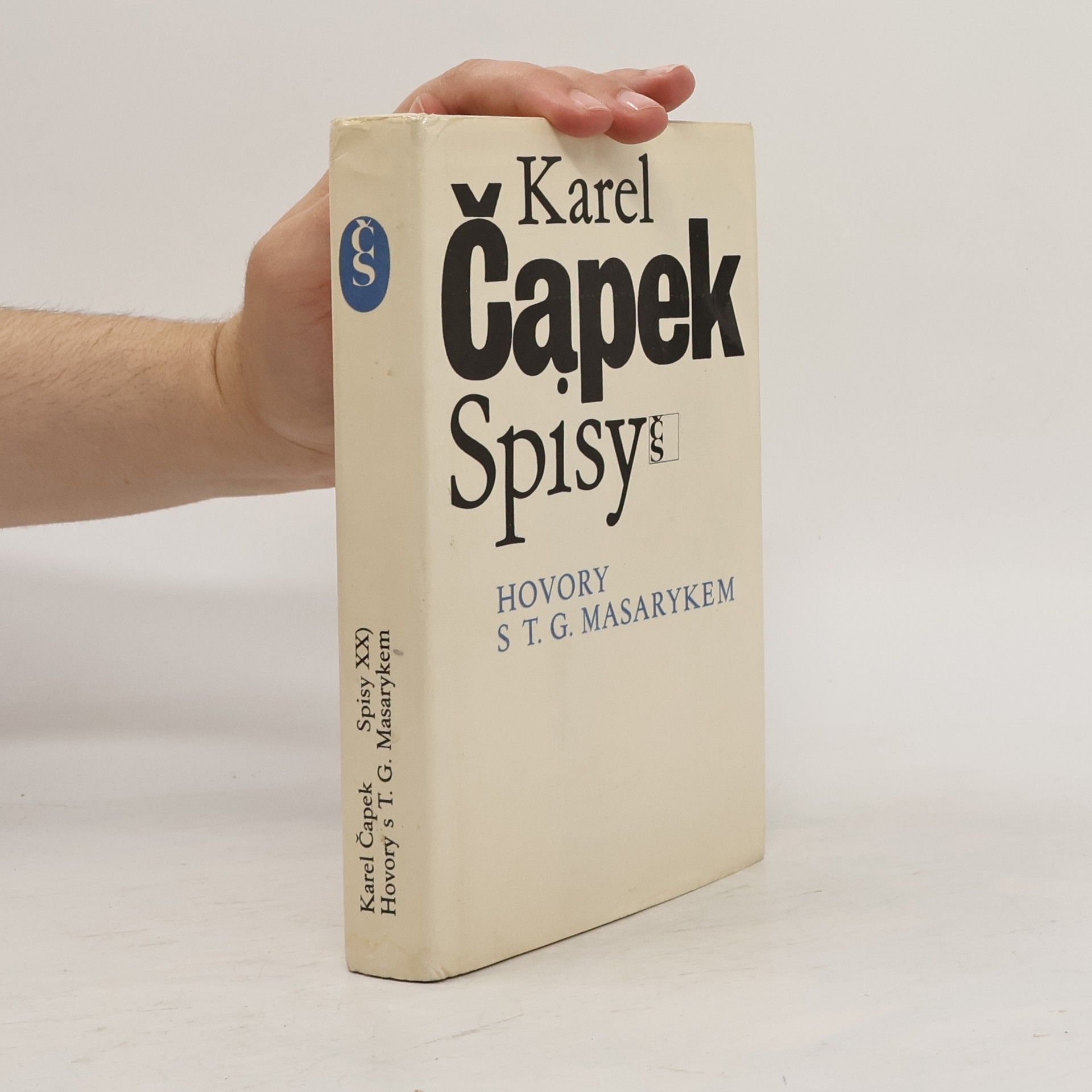 Karel Čapek Hovory s T. G. Masarykem