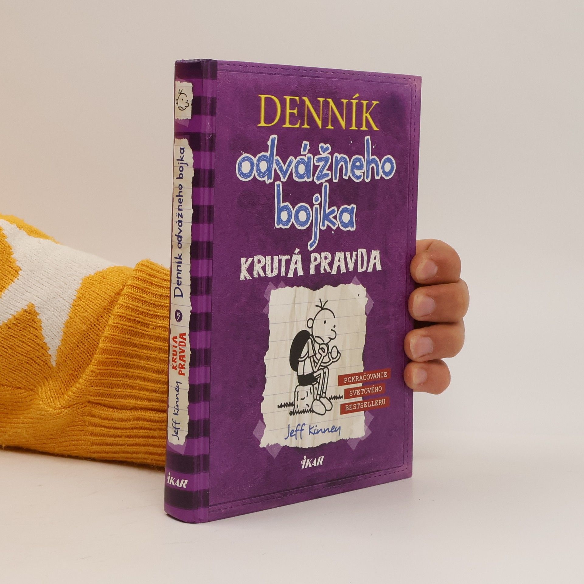 Jeff Kinney Denník odvážneho bojka 5. Krutá pravda