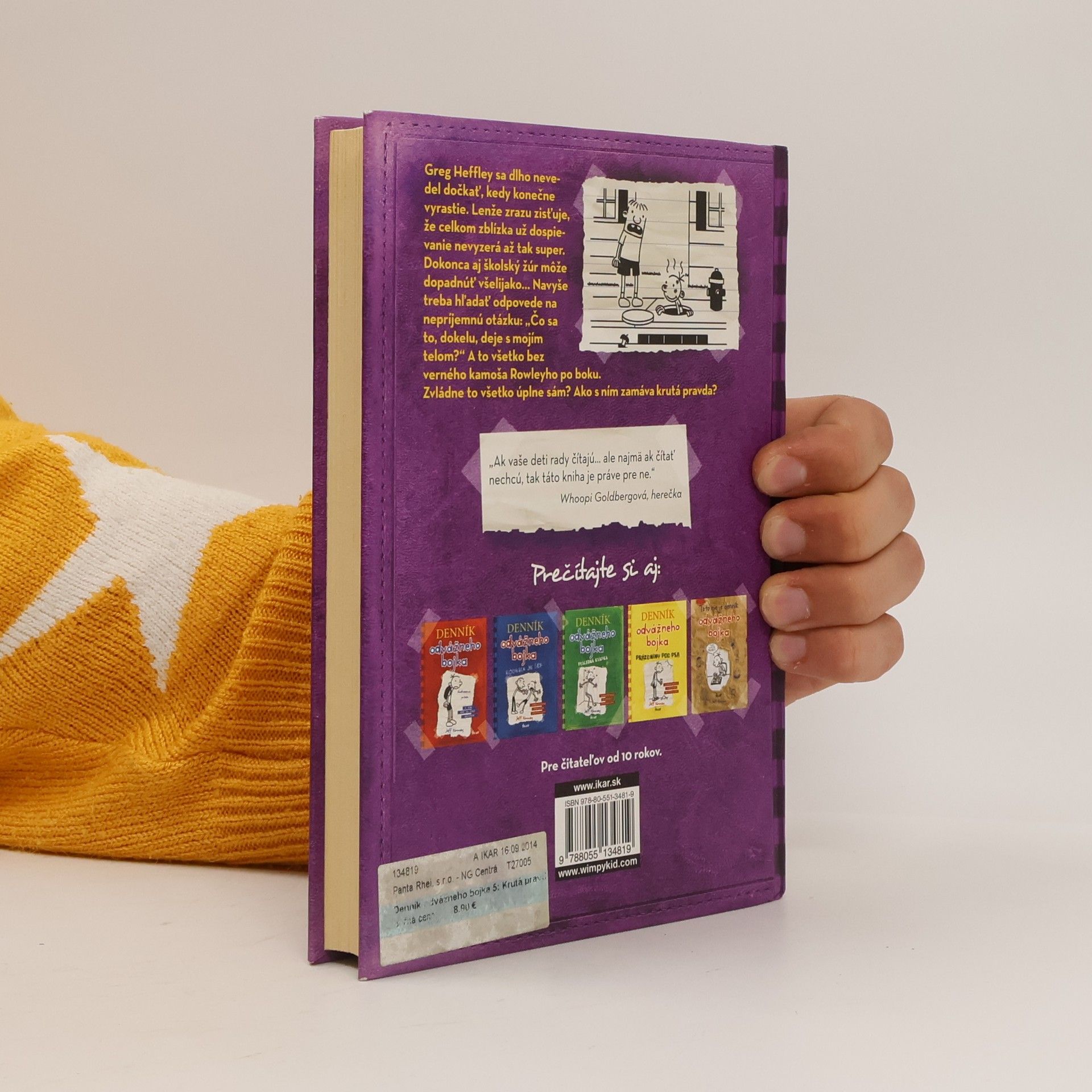 Jeff Kinney Denník odvážneho bojka 5. Krutá pravda