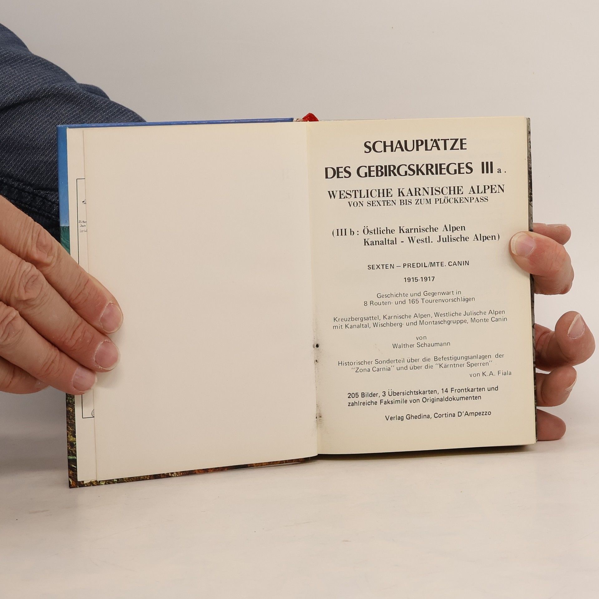 Kolektiv autorů Schauplätze Des Gebirgskrieges III a.
