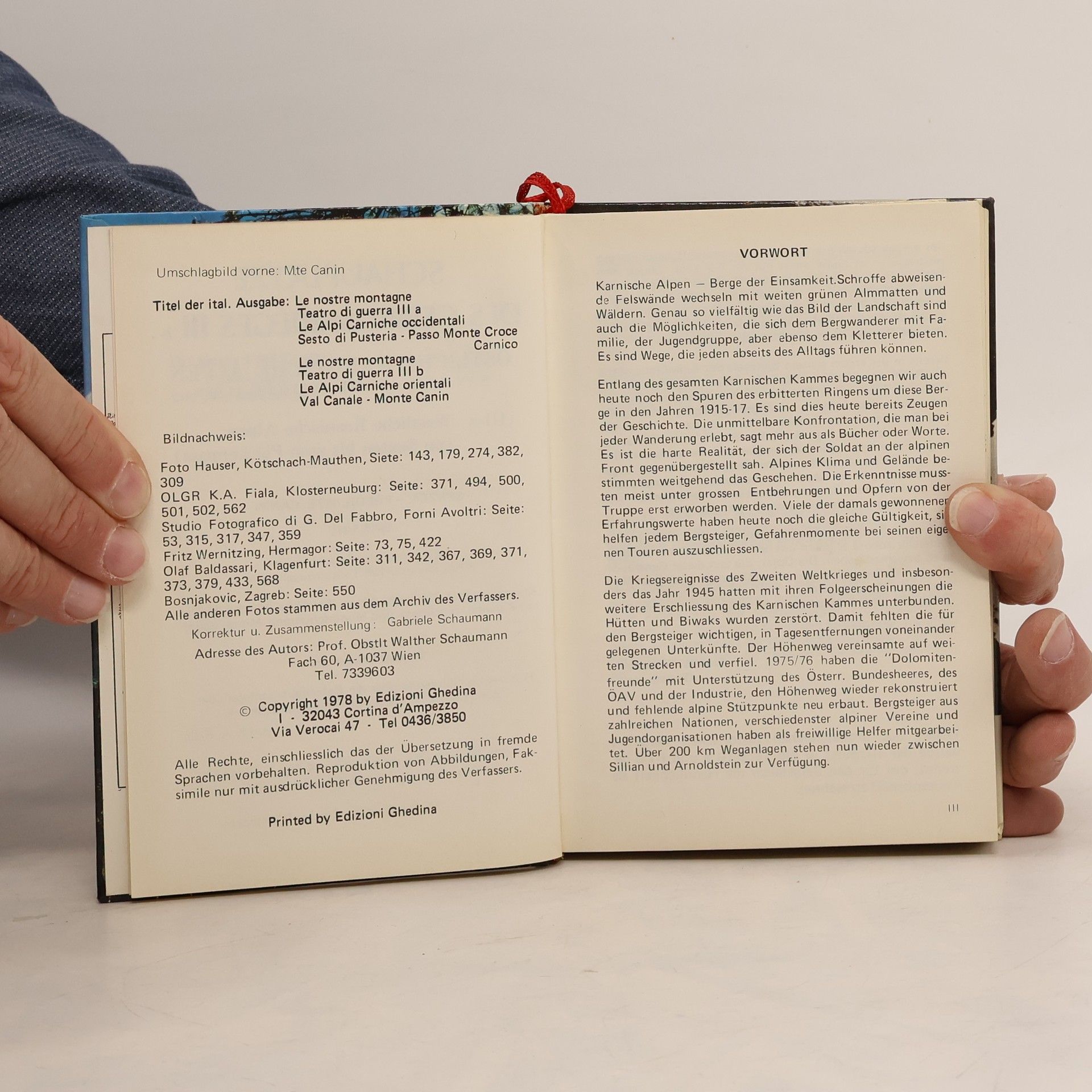 Autorenkollektiv Schauplätze des Gebirgskrieges III.