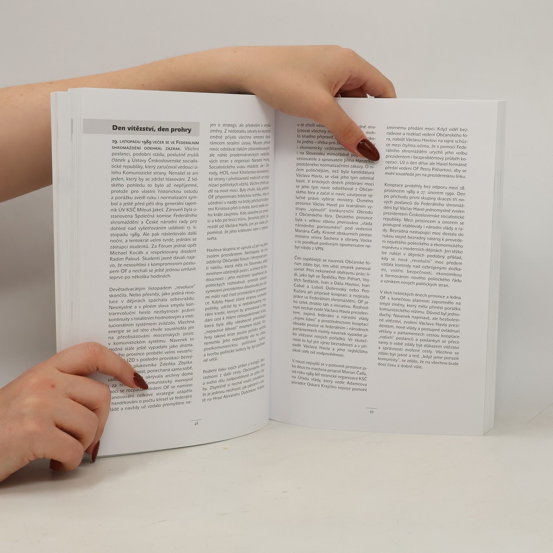 Collectif d'auteurs Národ sobě. České průšvihy 1989-2024