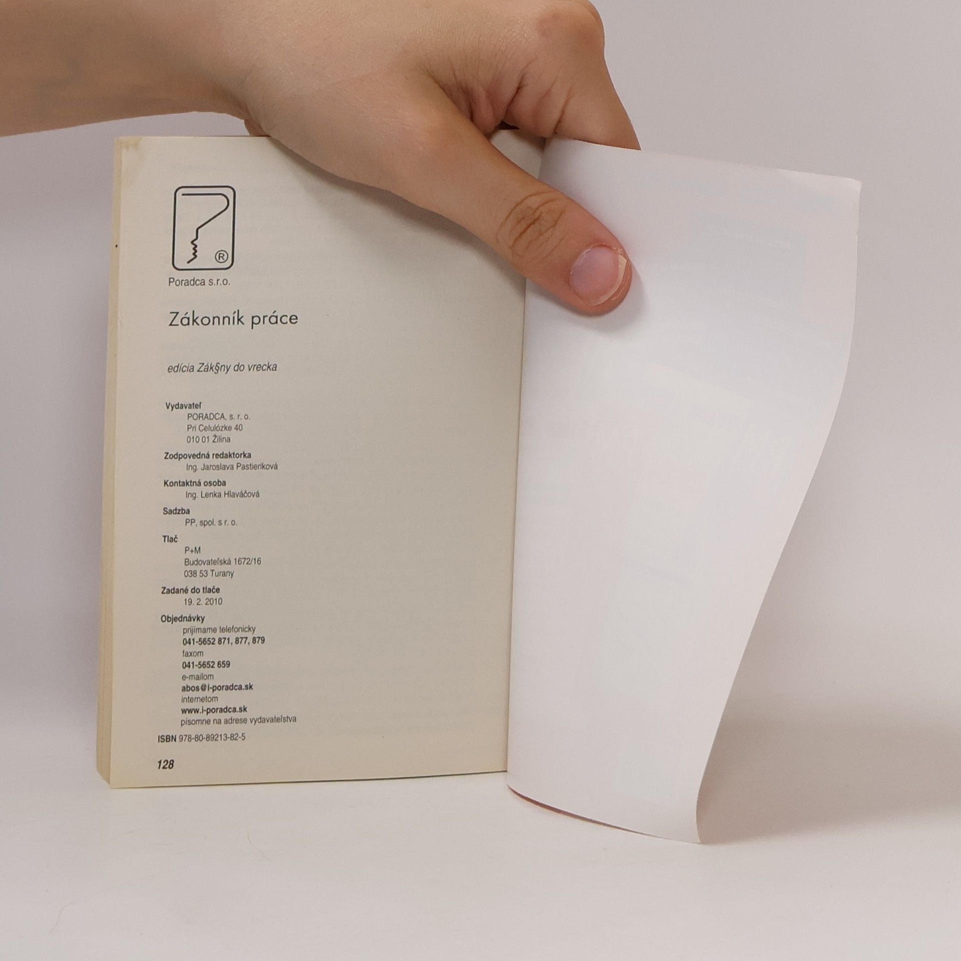 Autorenkollektiv Zákonník práce. Úplné znenie k 1. 3. 2010