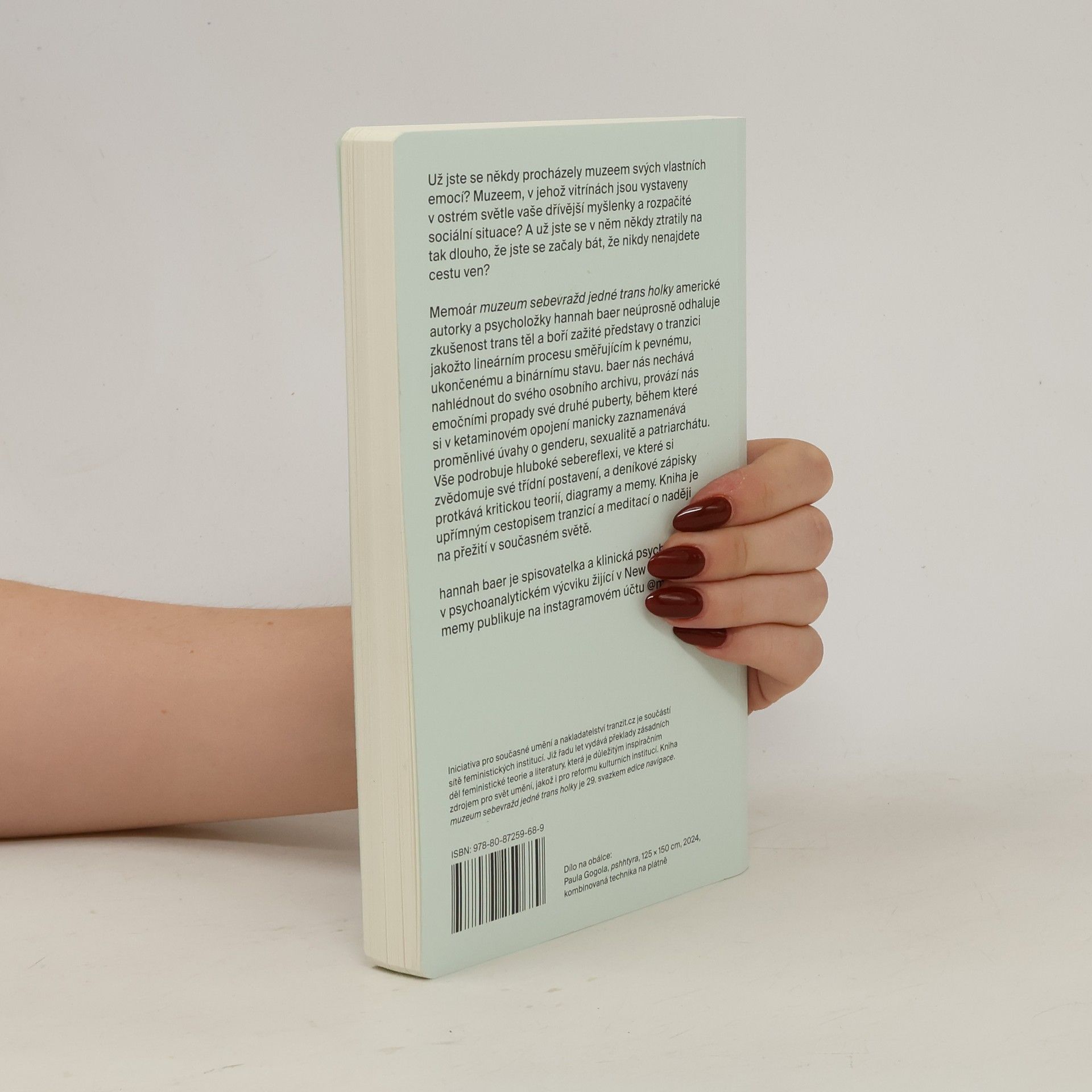 Hannah Baer Muzeum sebevražd jedné trans holky