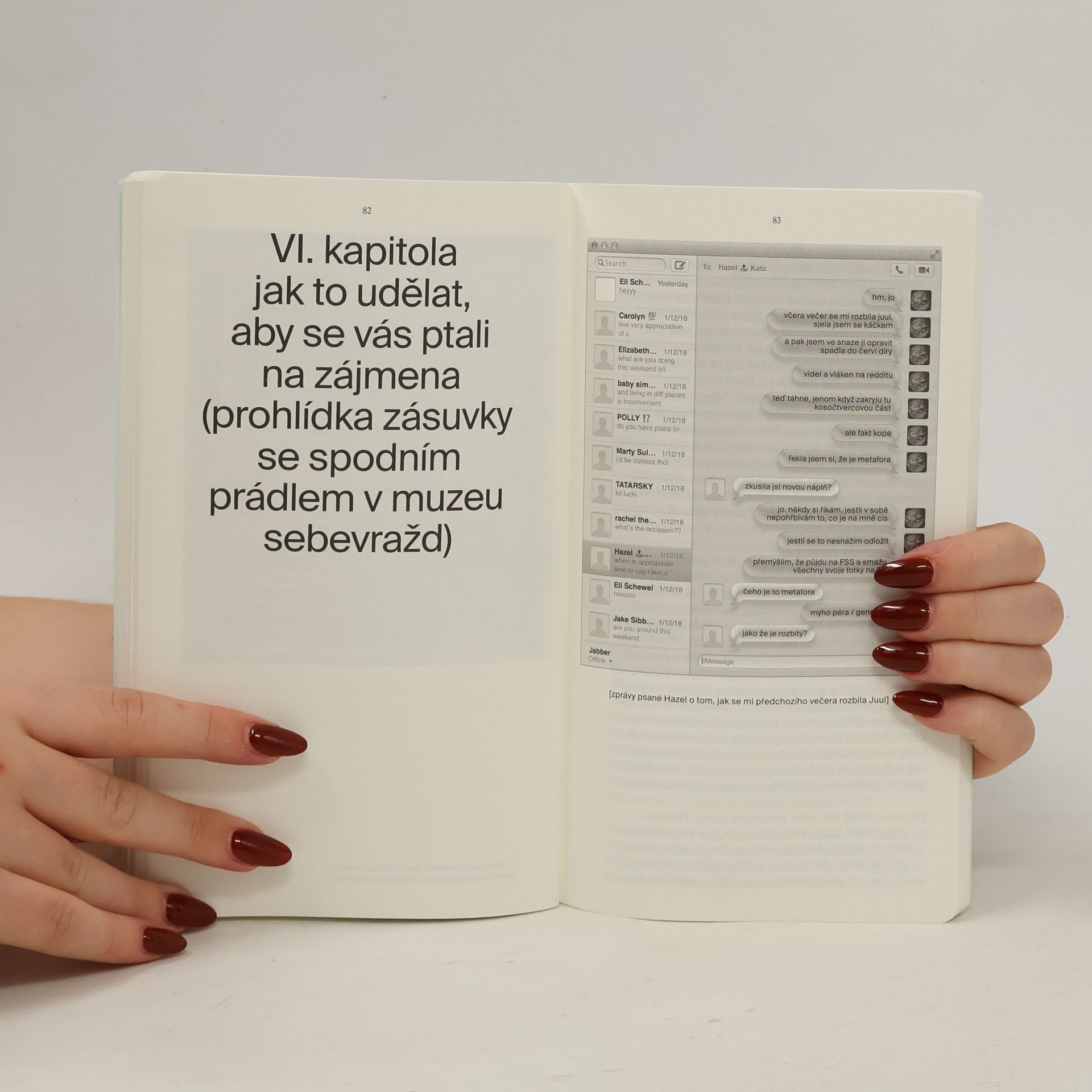 Hannah Baer Muzeum sebevražd jedné trans holky