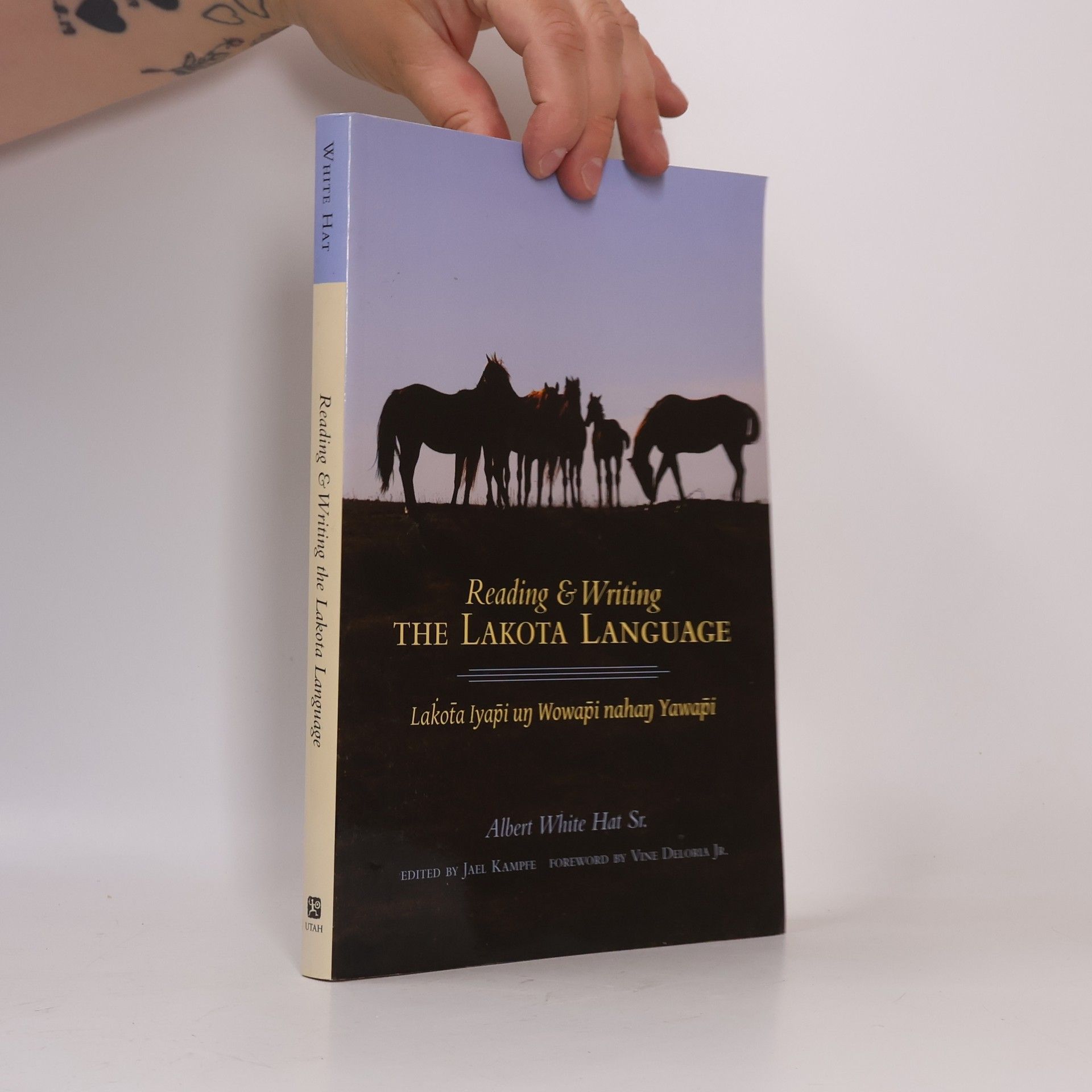 Albert White Hat Sr. Reading and Writing the Lakota Language