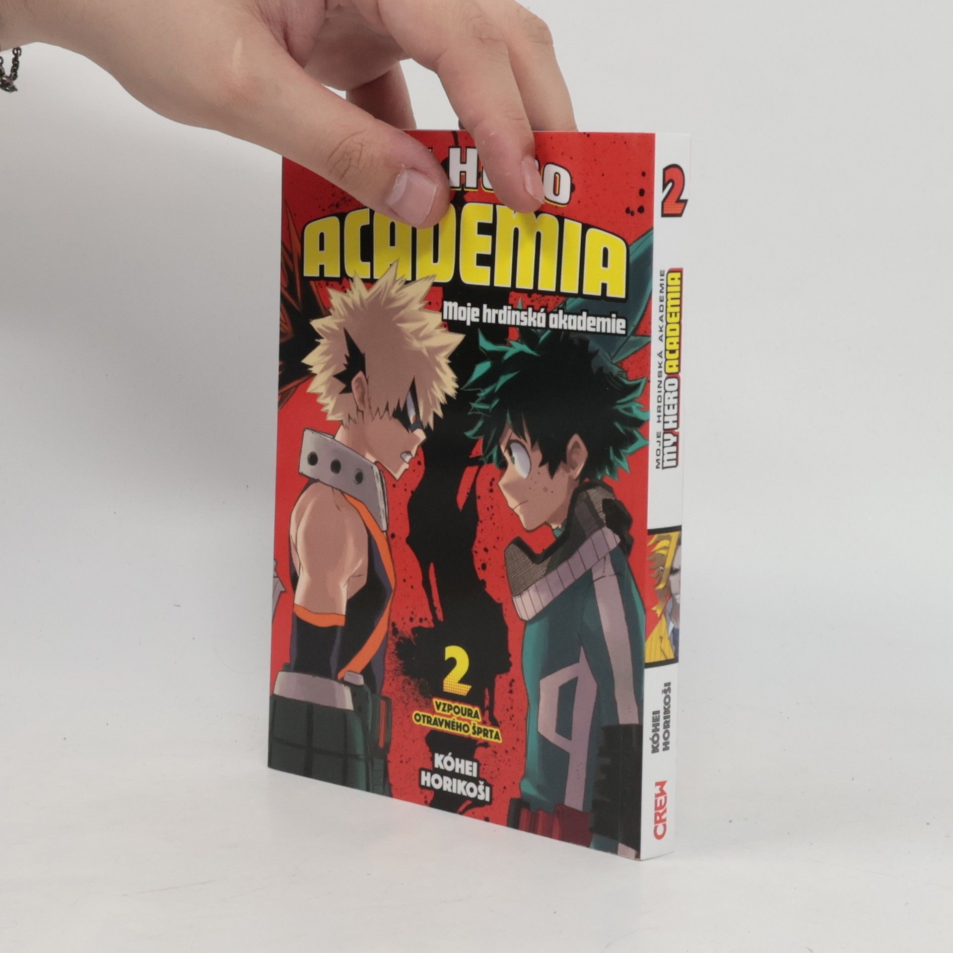 Kóhei Horikoši My Hero Academia. Svazek 2, Vzpoura otravného šprta