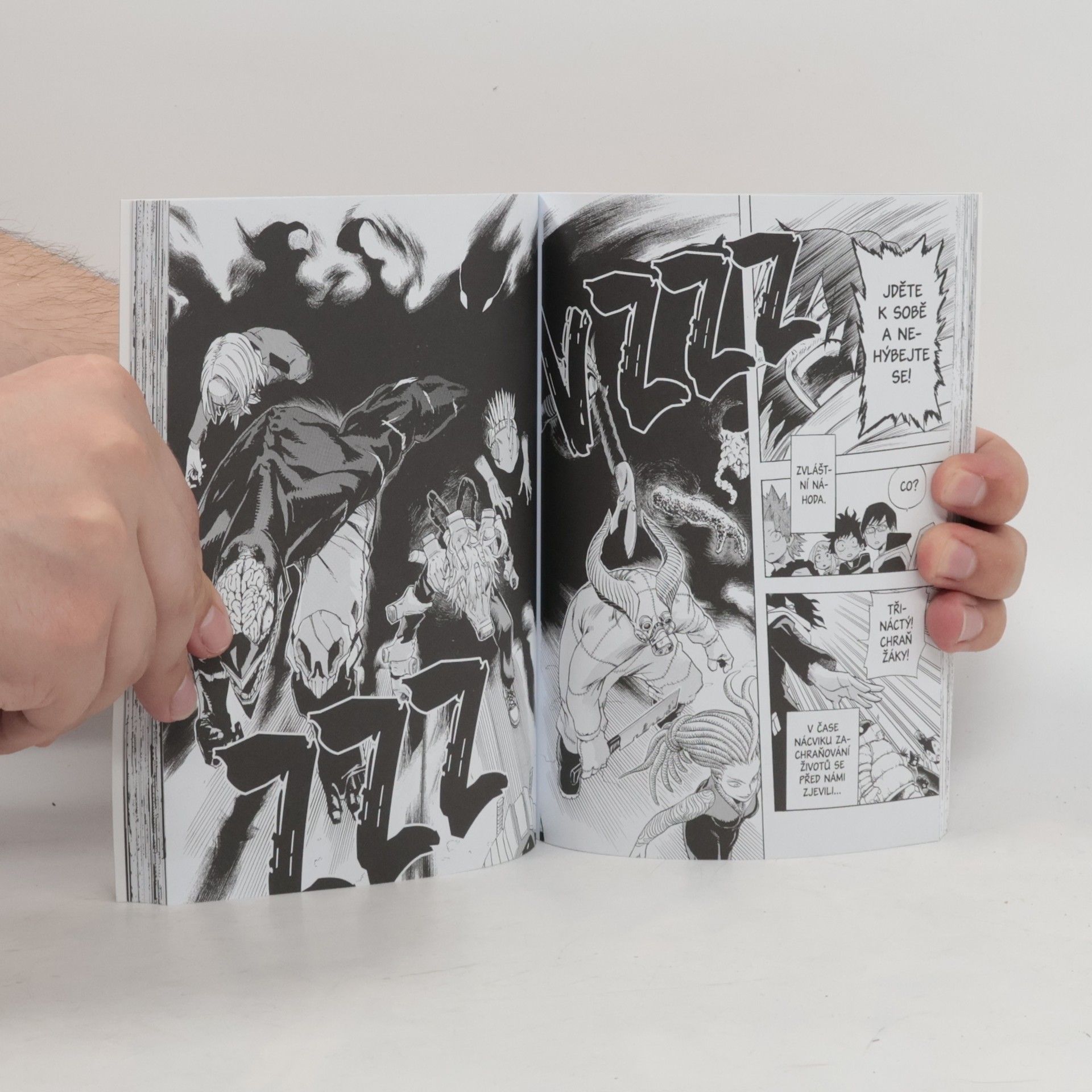 Kóhei Horikoši My Hero Academia. Svazek 2, Vzpoura otravného šprta