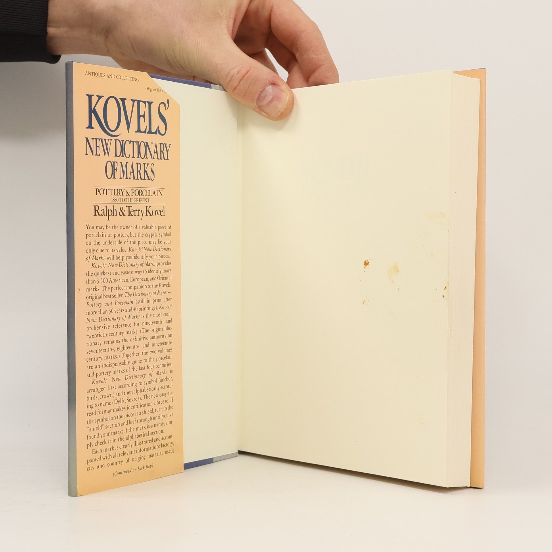 Ralph M. Kovel Kovels' New Dictionary of Marks