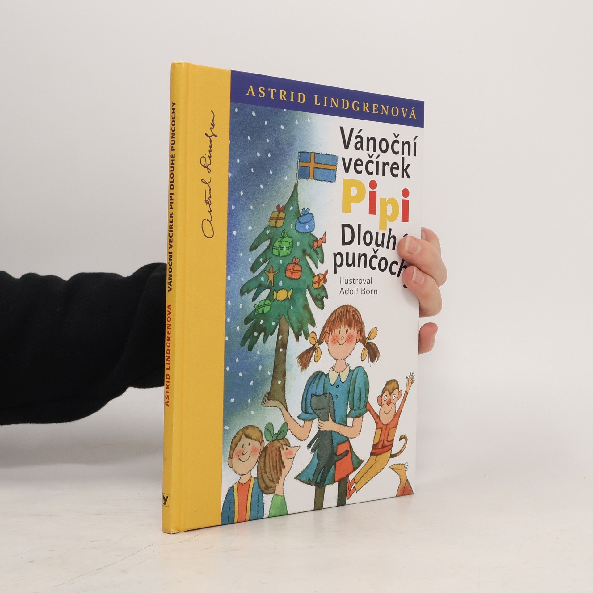 Astrid Lindgren Vánoční večírek Pipi Dlouhé punčochy