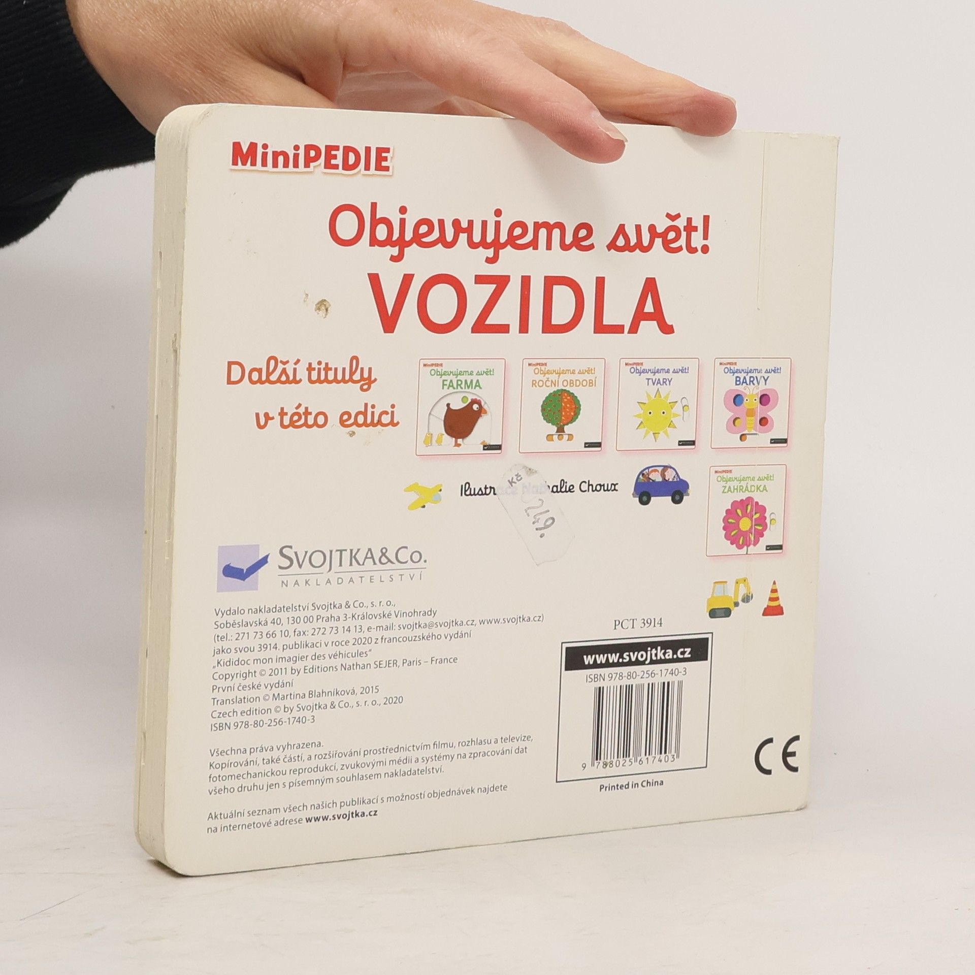 Nathalie Choux Objevujeme svět! Vozidla