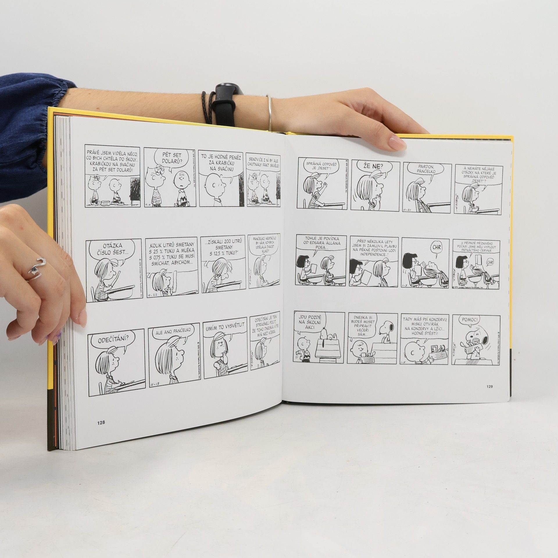 Charles M. Schulz Snoopy po škole