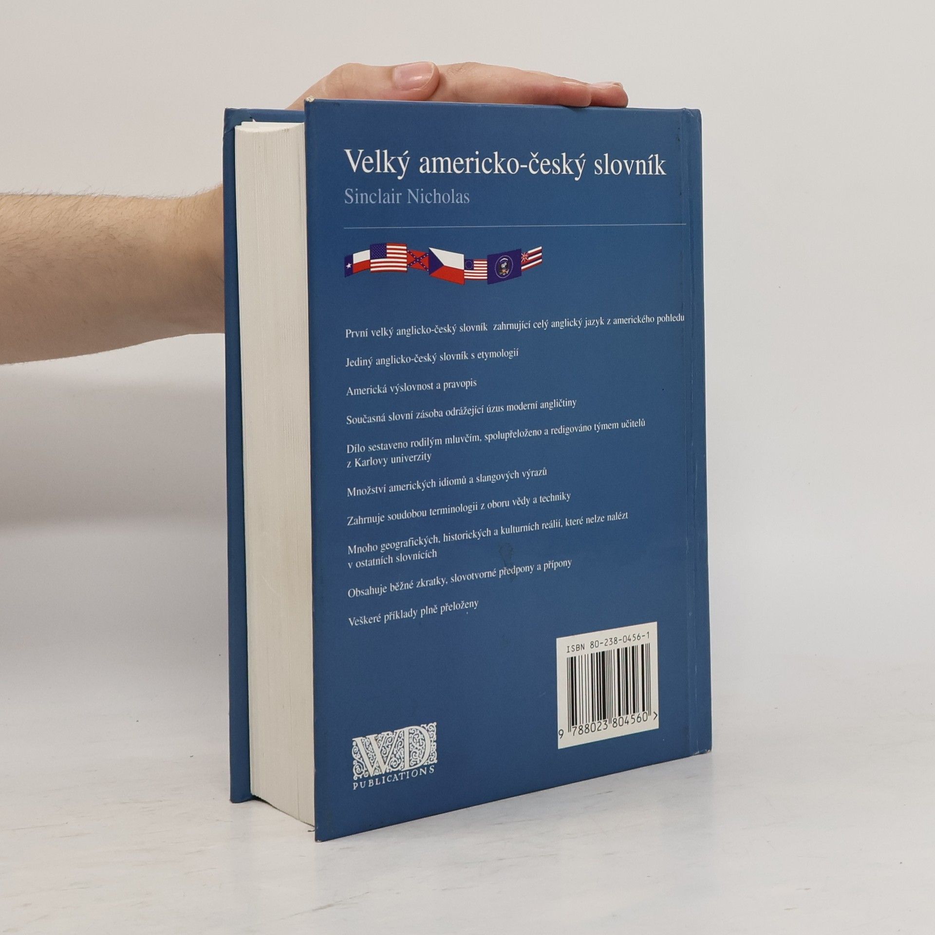Sinclair Nicholas Velký americko-český slovník = Comprehensive American-Czech dictionary. [A-Z]