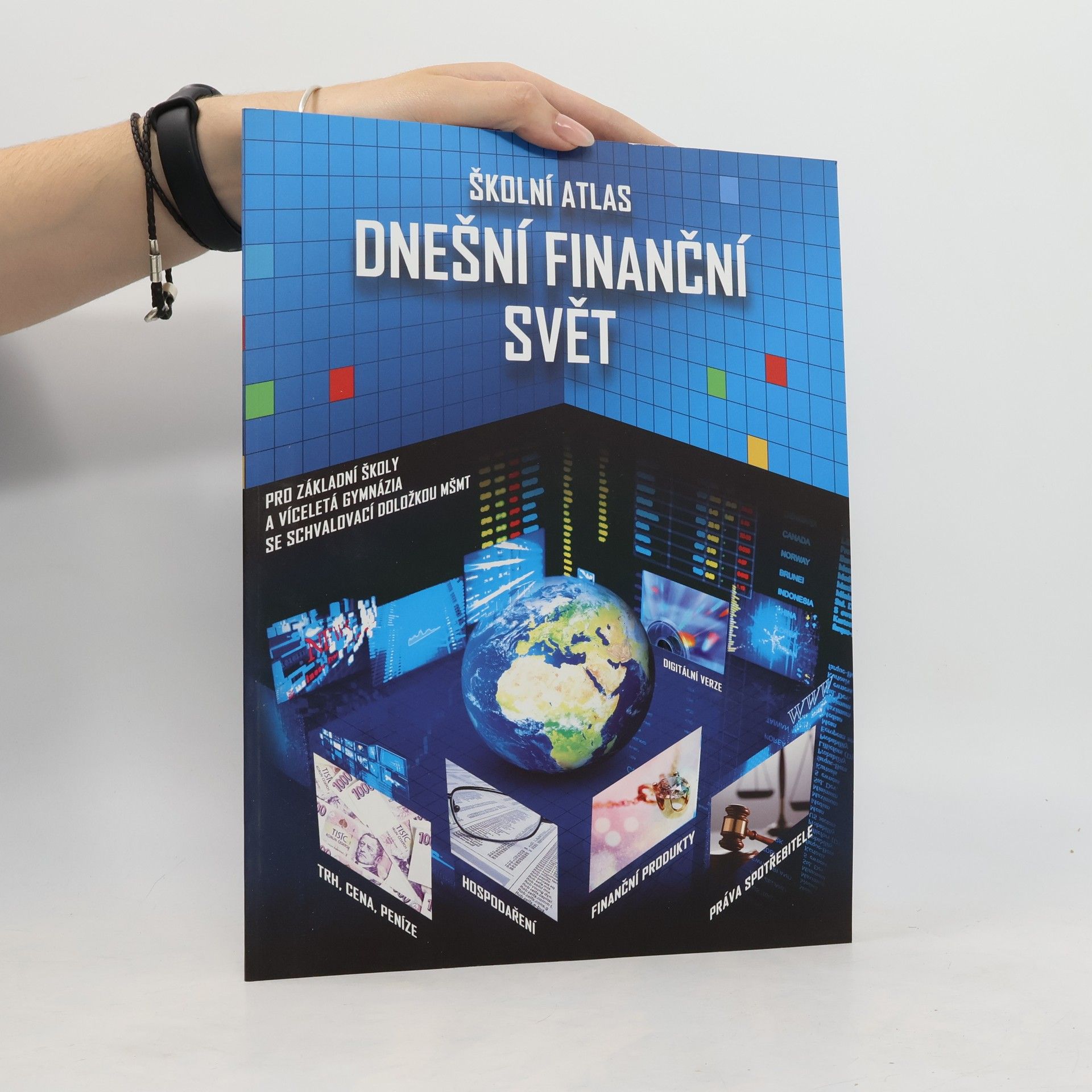 Collectif d'auteurs Školní atlas: Dnešní finanční svět pro ZŠ