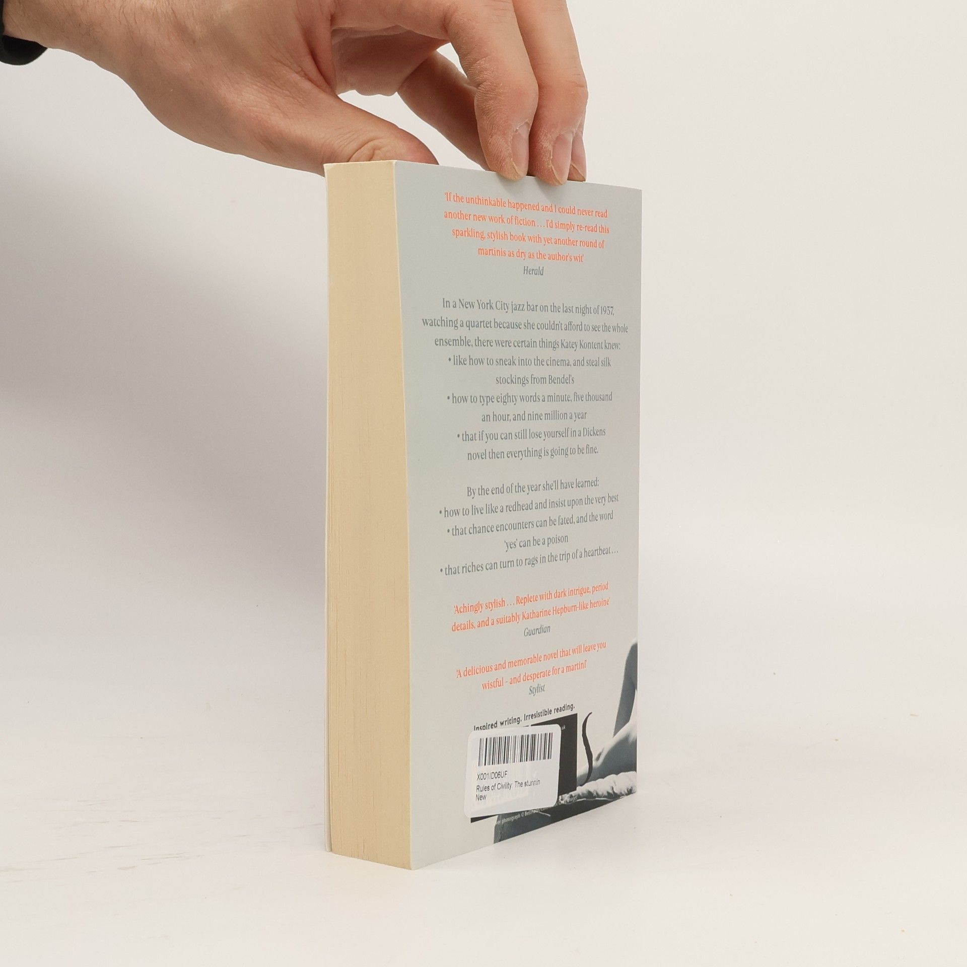 Amor Towles Rules of civility Rules of civility