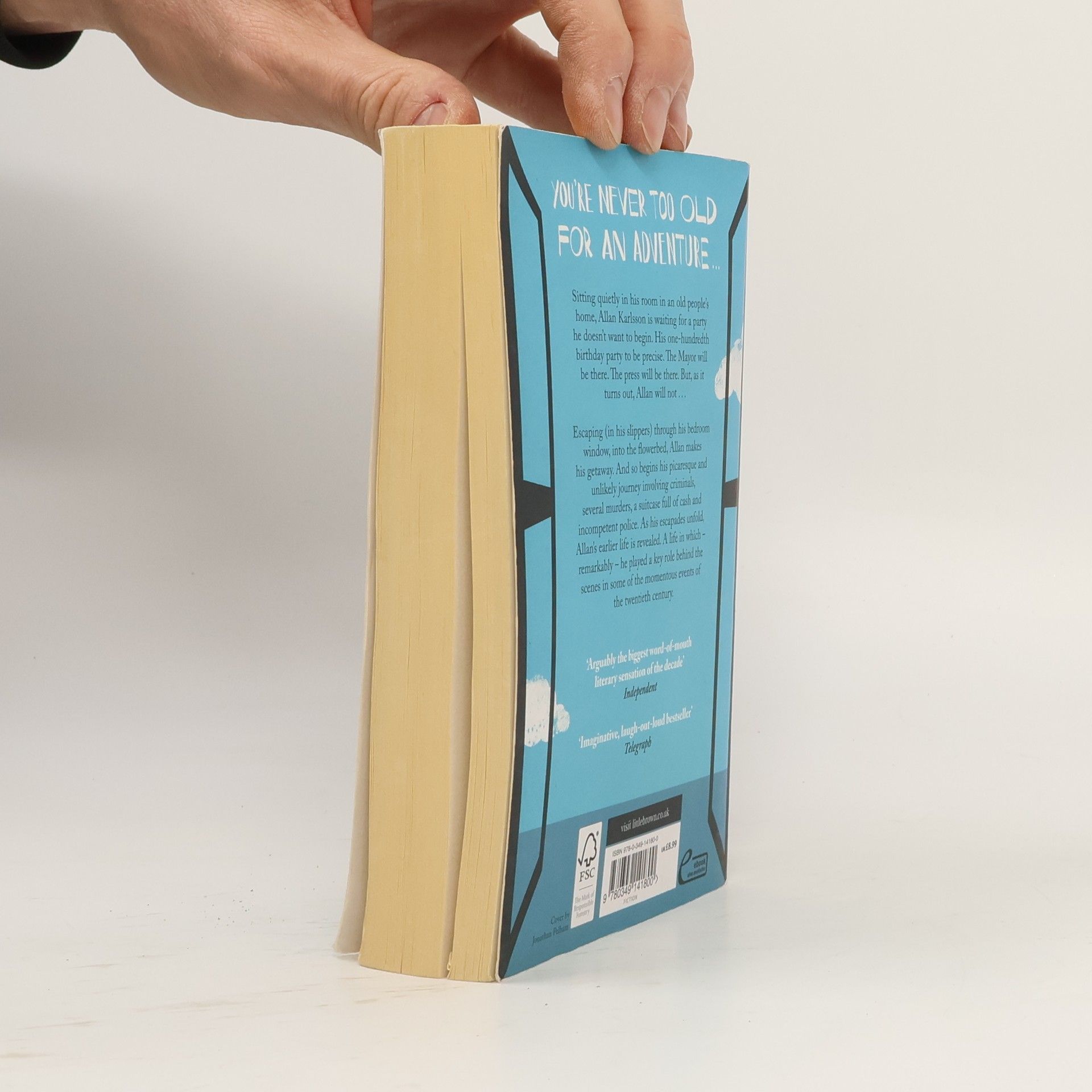 Jonas Jonasson The hundred year old man who climbed out of the window and disappeared