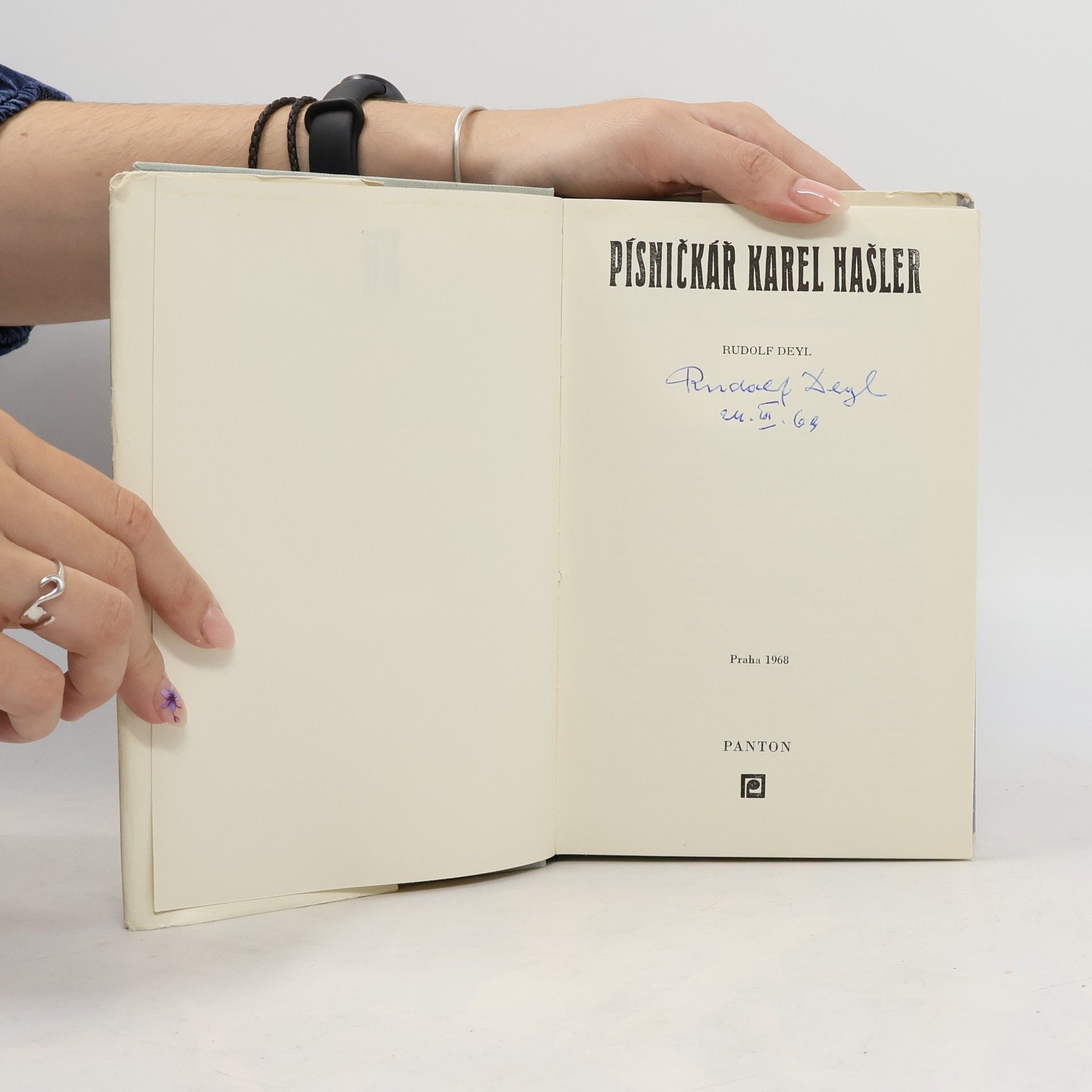 Rudolf Deyl Písničkář Karel Hašler