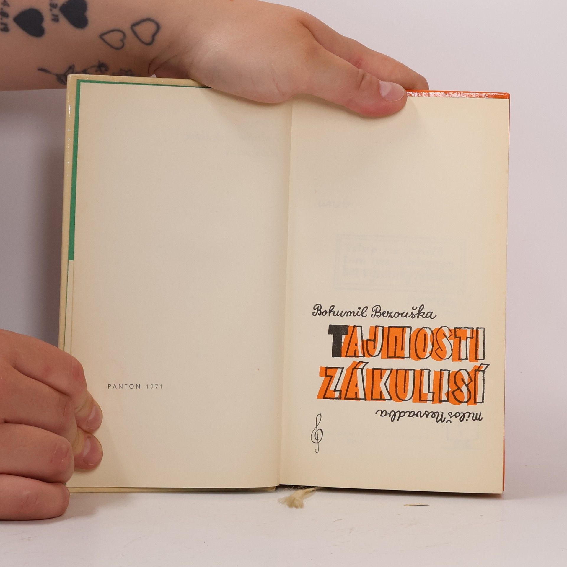 Bohumil Bezouška Tajnosti zákulisí