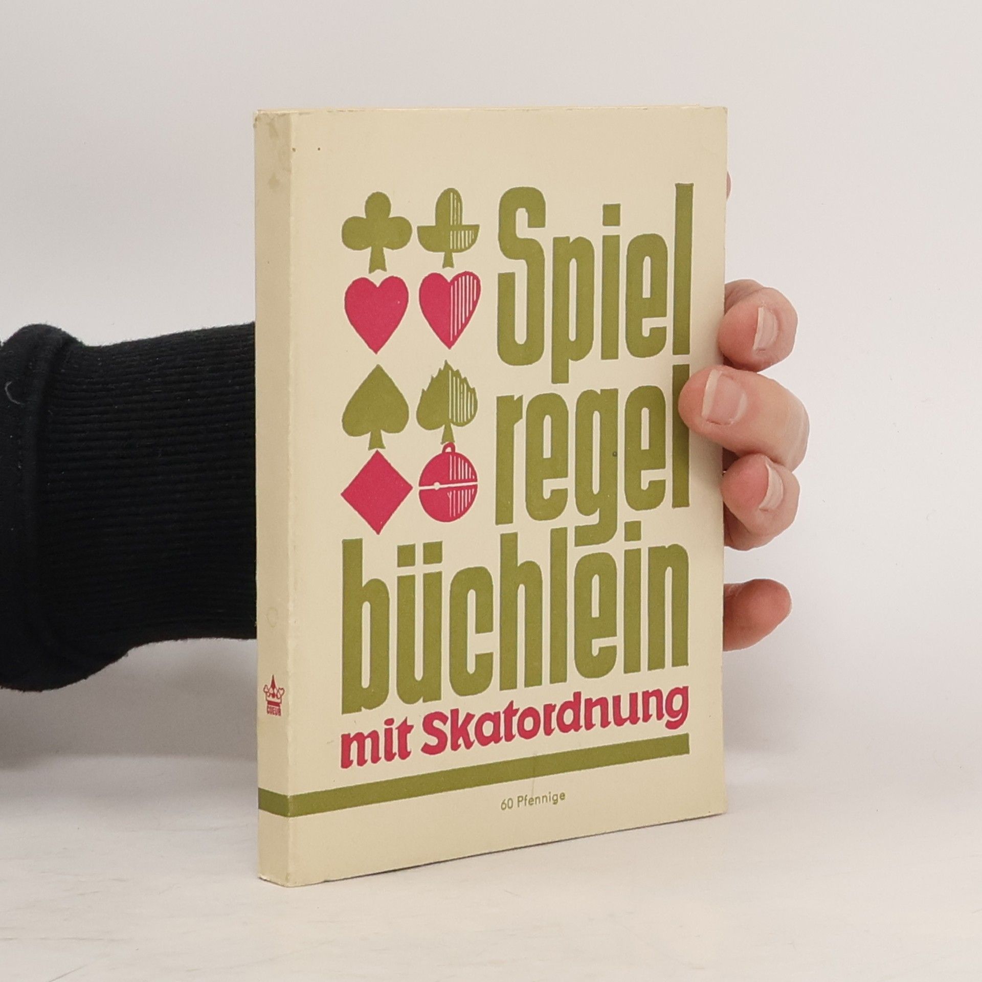 Kolektiv autorů Spielregelbüchlein mit Skatordnung