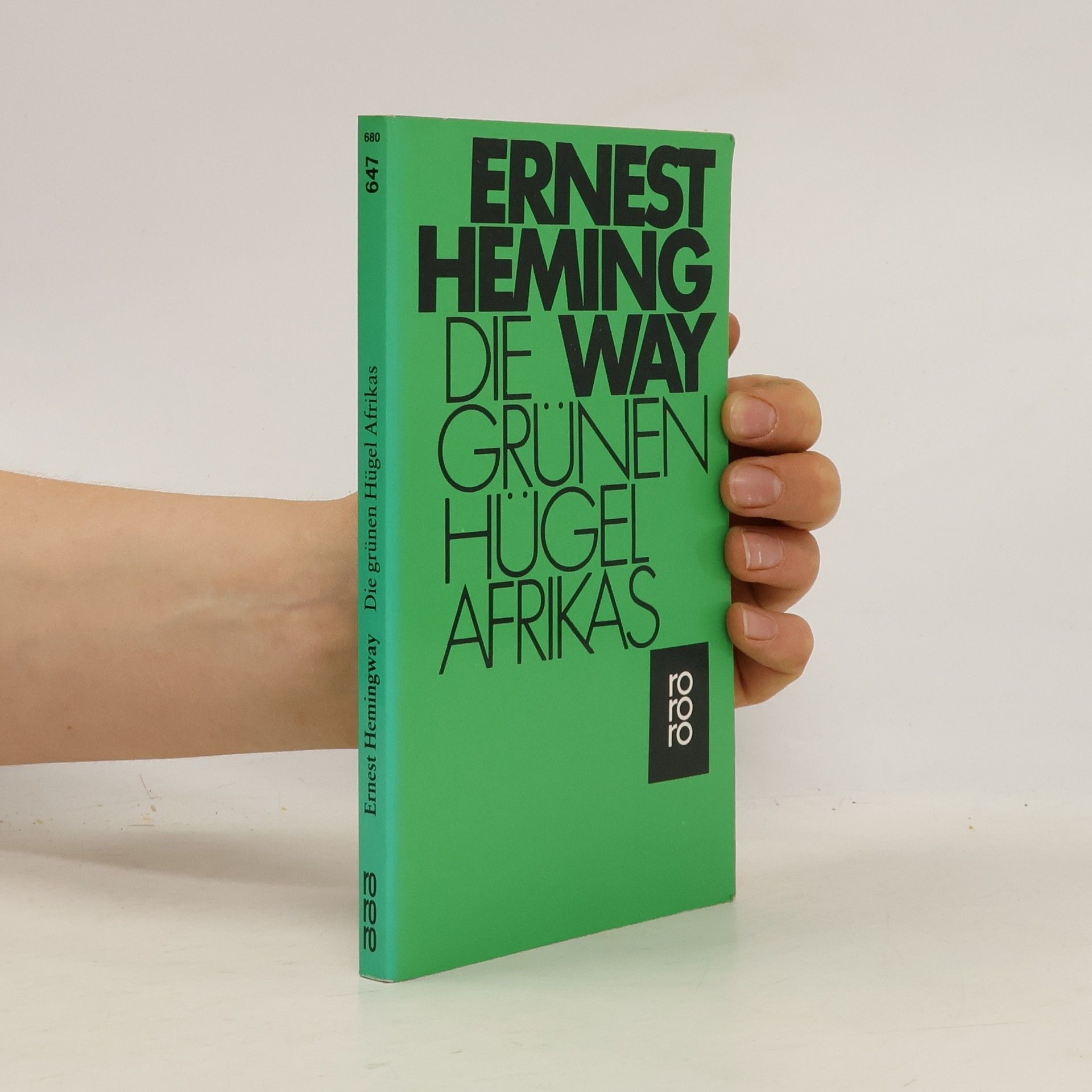Ernest Hemingway Die Grünen Hügel Afrikas
