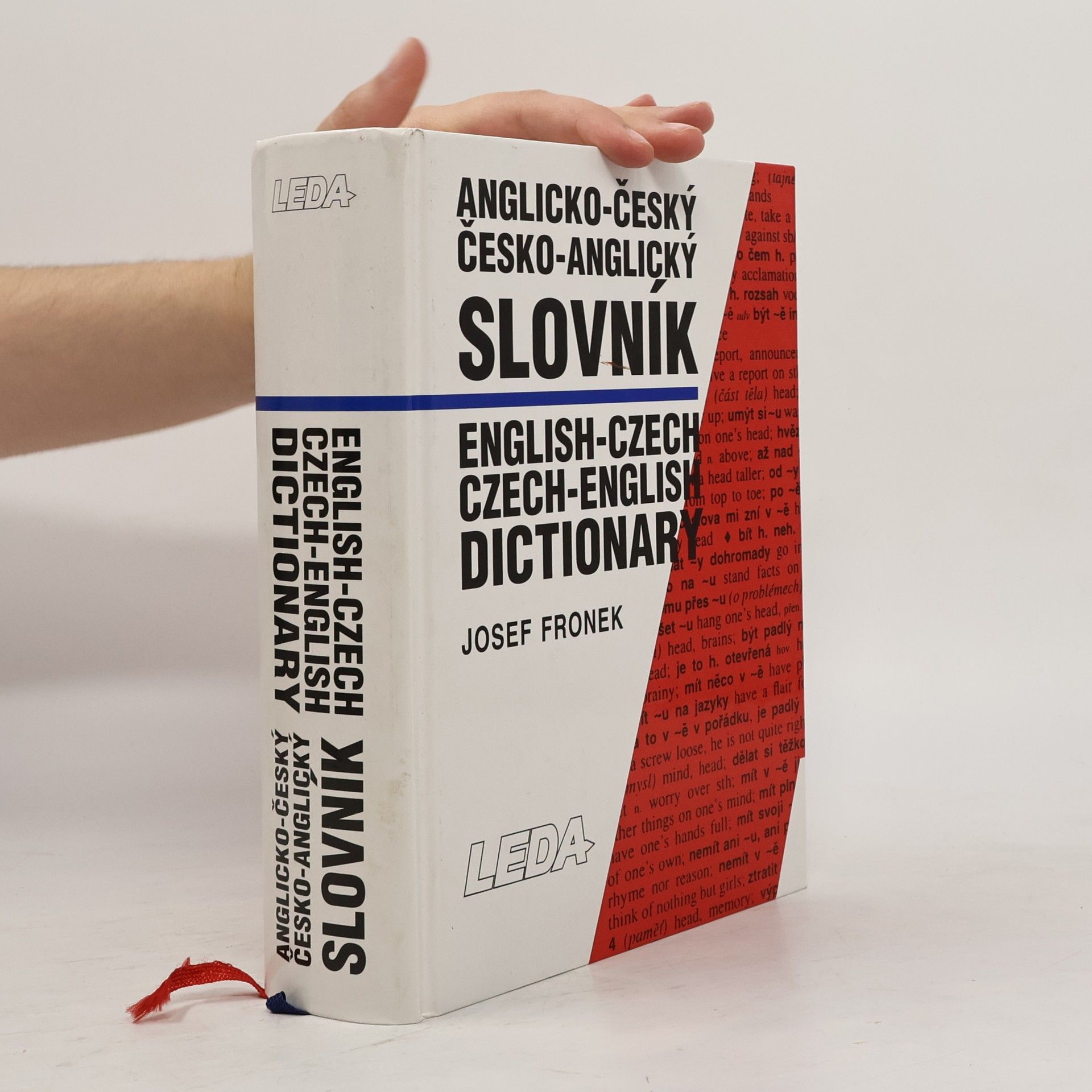 Josef Fronek Anglicko-český, česko-anglický slovník = English-czech, czech-english dictionary