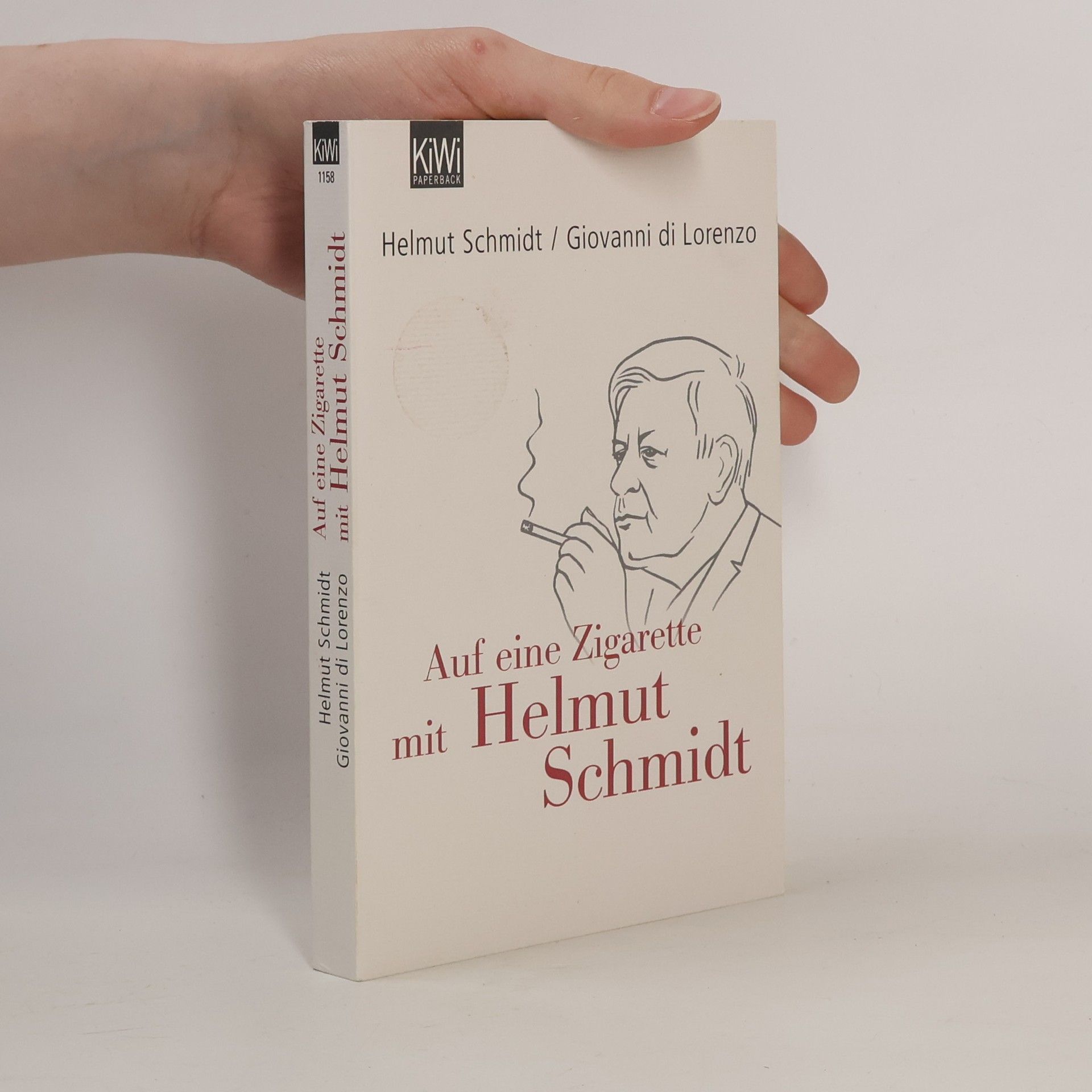 Helmut Schmidt Auf eine Zigarette mit Helmut Schmidt