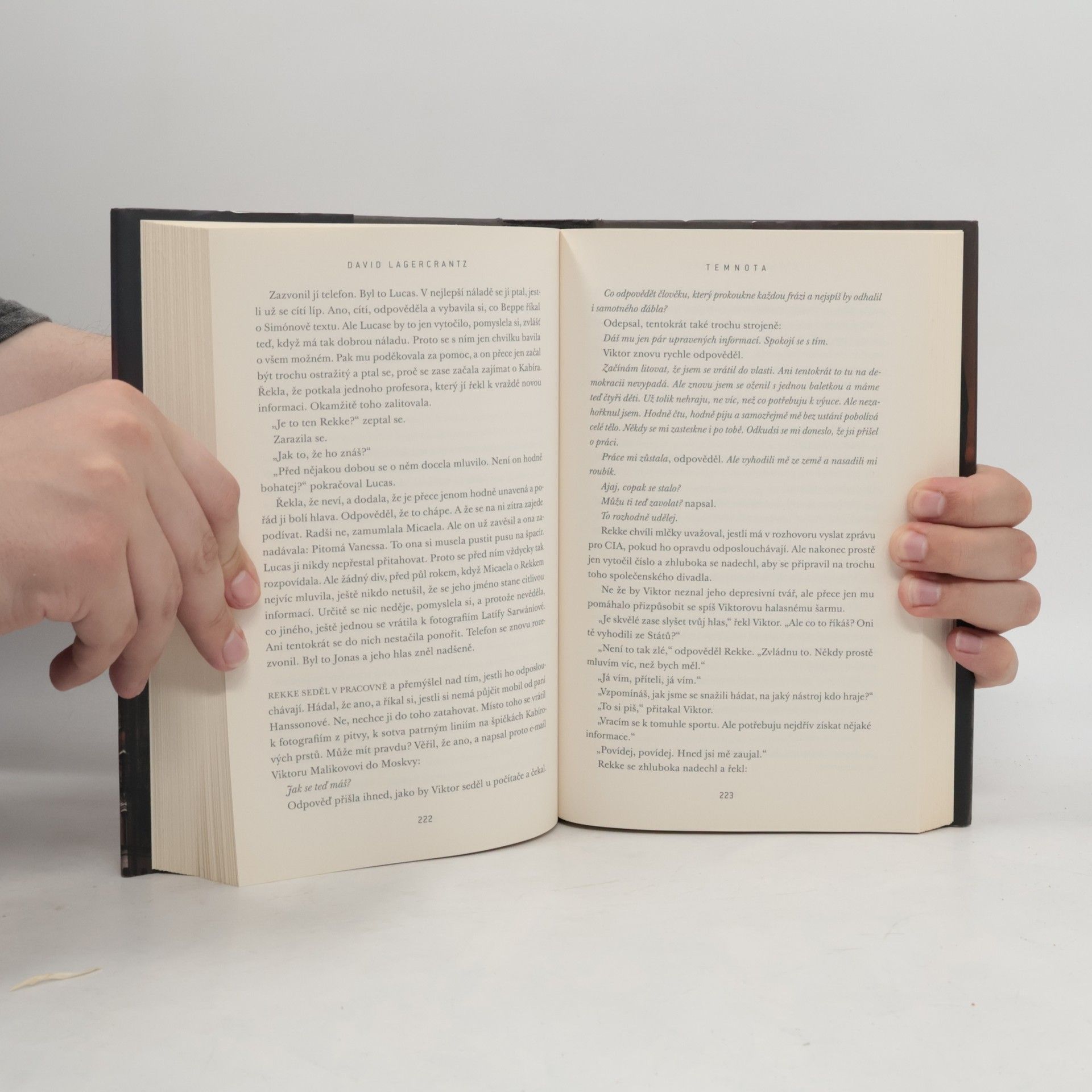 David Lagercrantz Temnota