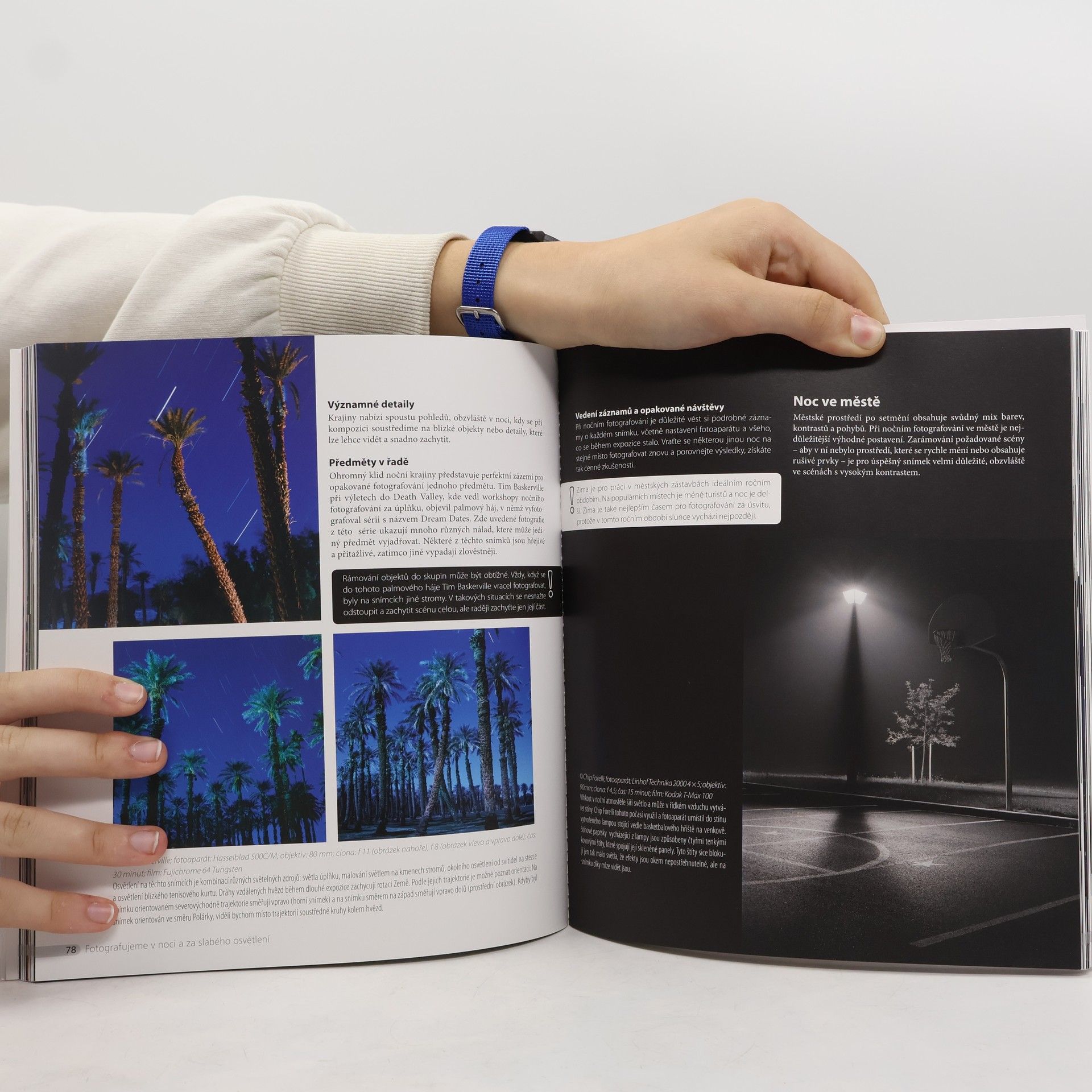 Jill Waterman Fotografujeme v noci a za slabého osvětlení