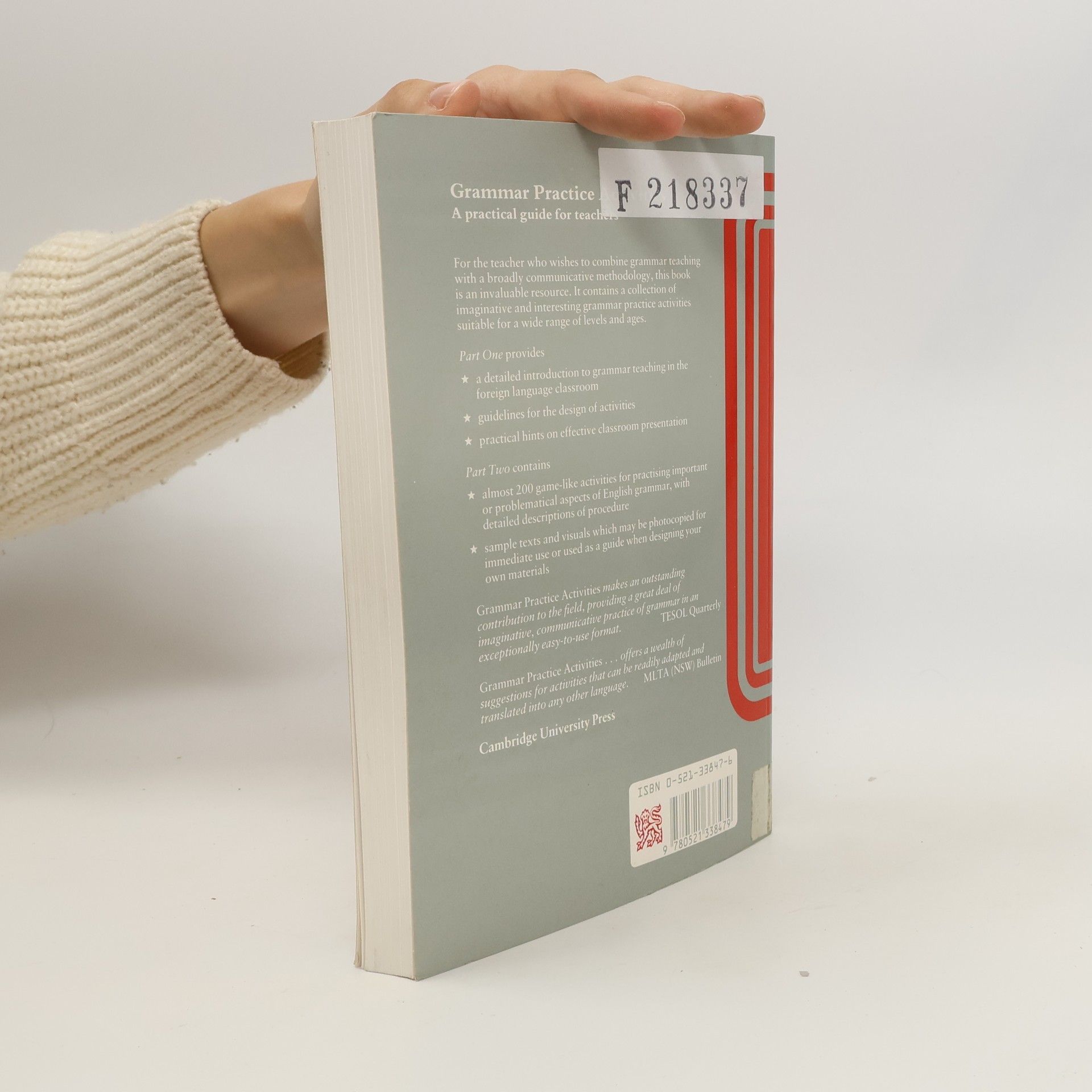 Penny Ur Grammar Practice Activities. A Practical Guide for Teachers