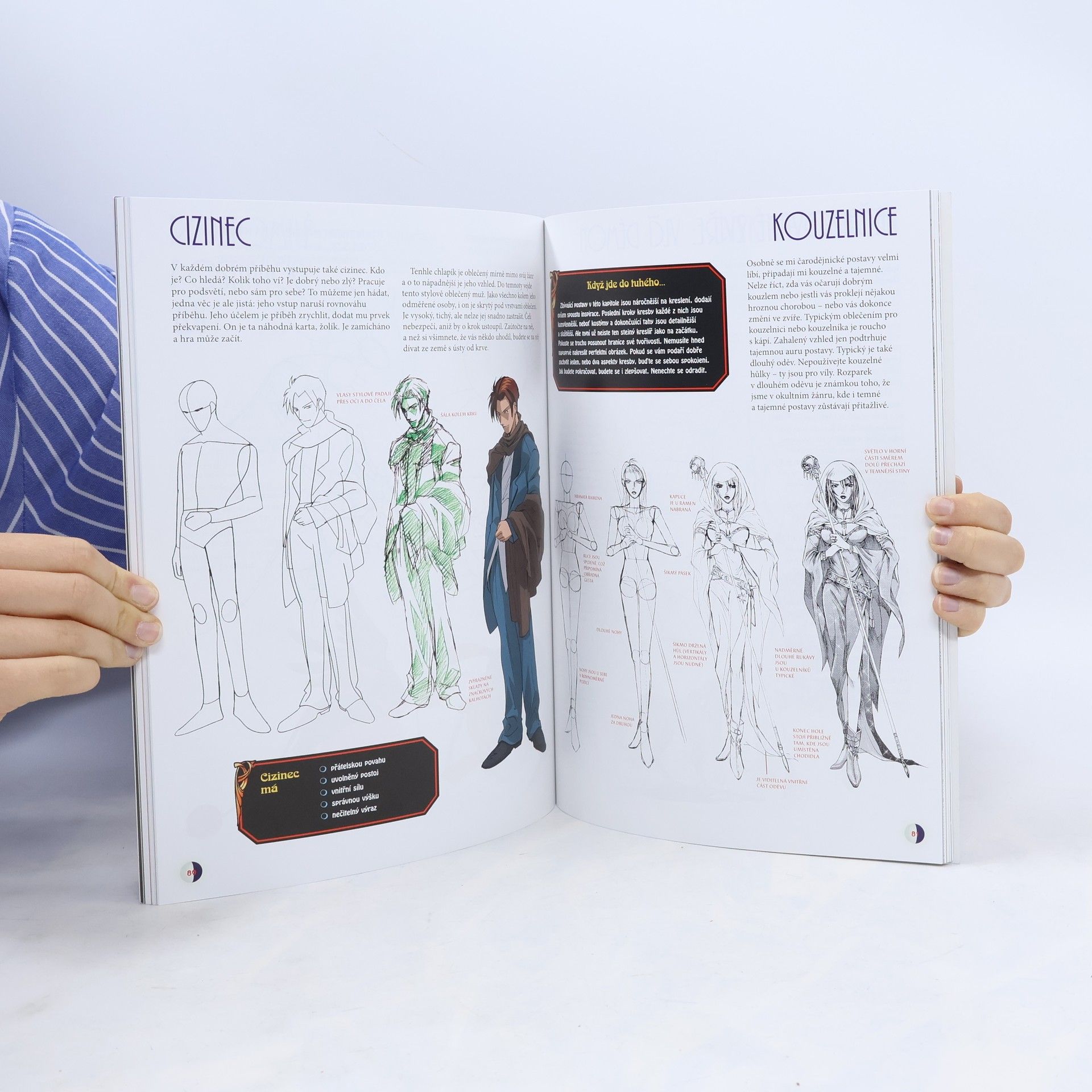 Christopher Hart Manga - svět hrůzy a temné magie. Naučte se kreslit