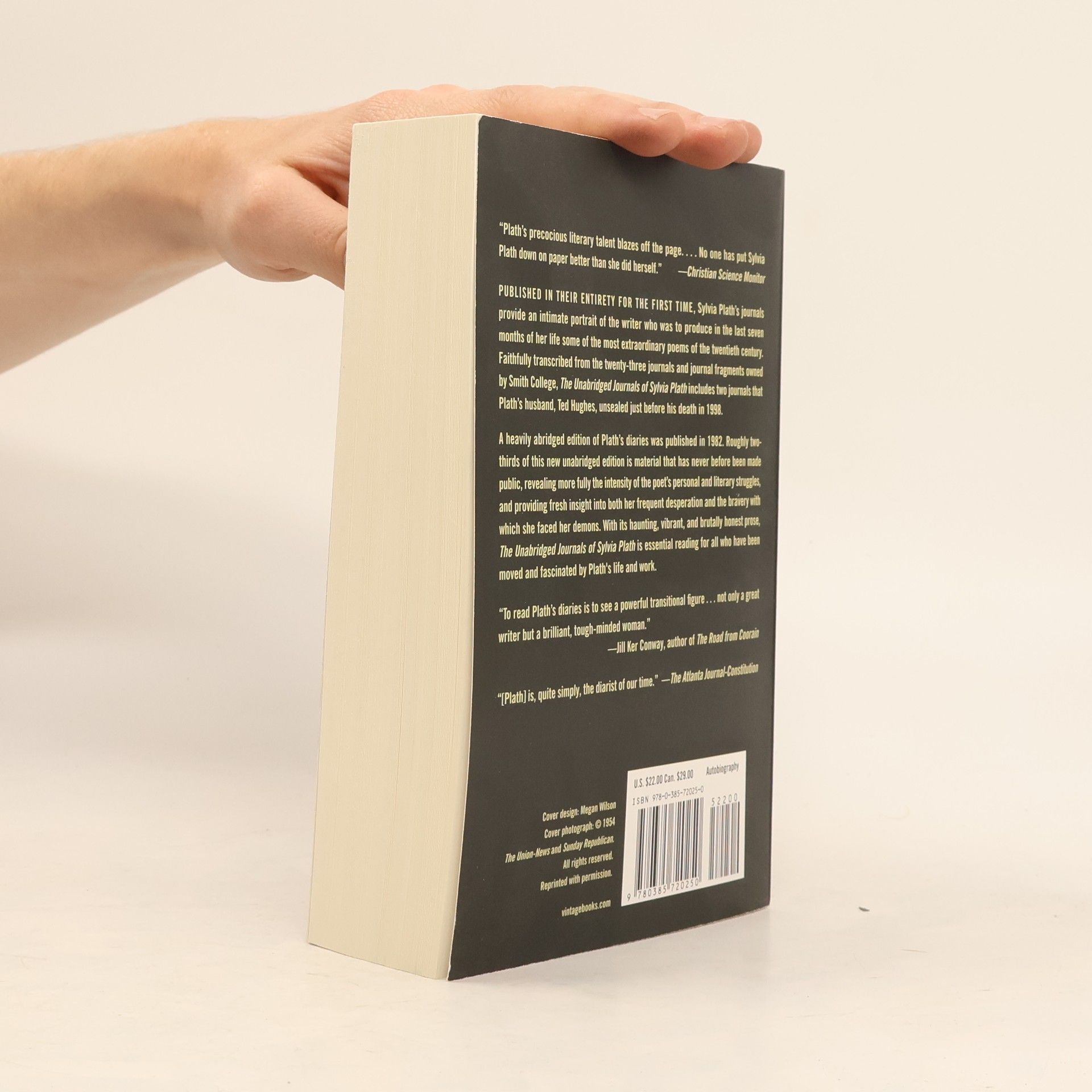 Sylvia Plath The Unabridged Journals of Sylvia Plath