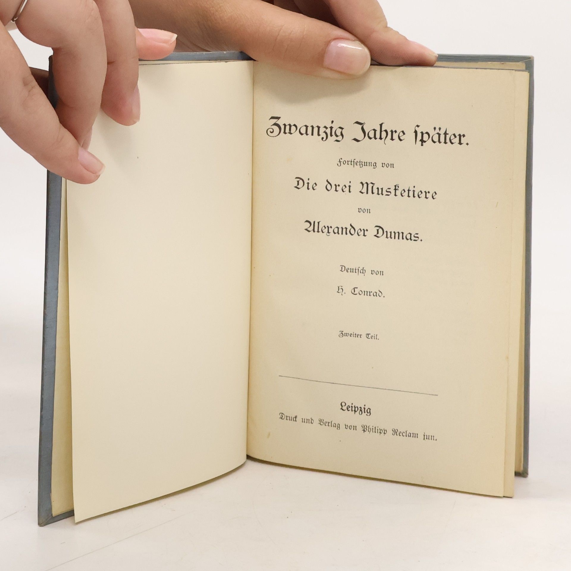 Alexandre Dumas der Ältere Zwanzig Jahre später 2