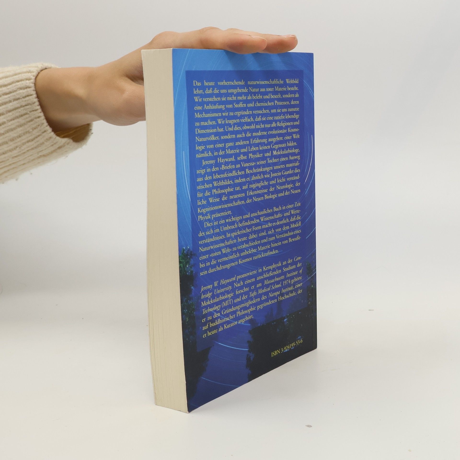 Jeremy W. Hayward Liebe, Wissenschaft und die Wiederverzauberung der Welt