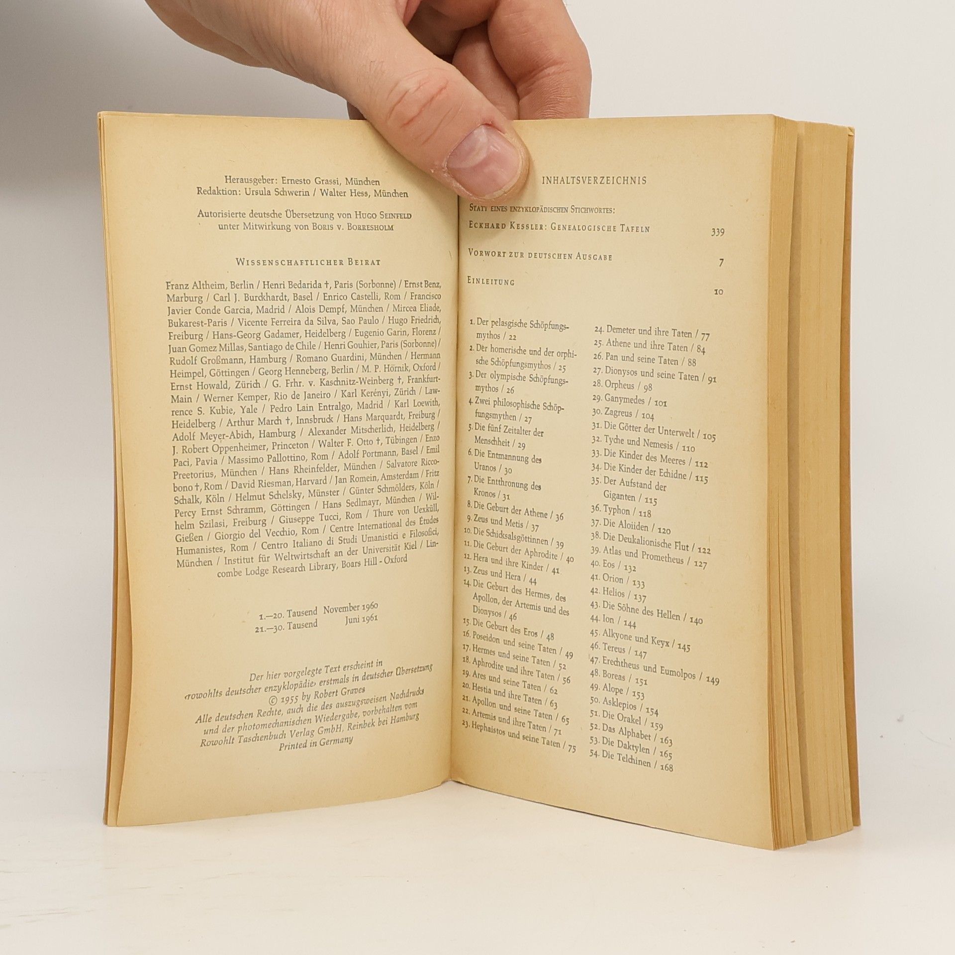 Robert Graves Griechische Mythologie 1