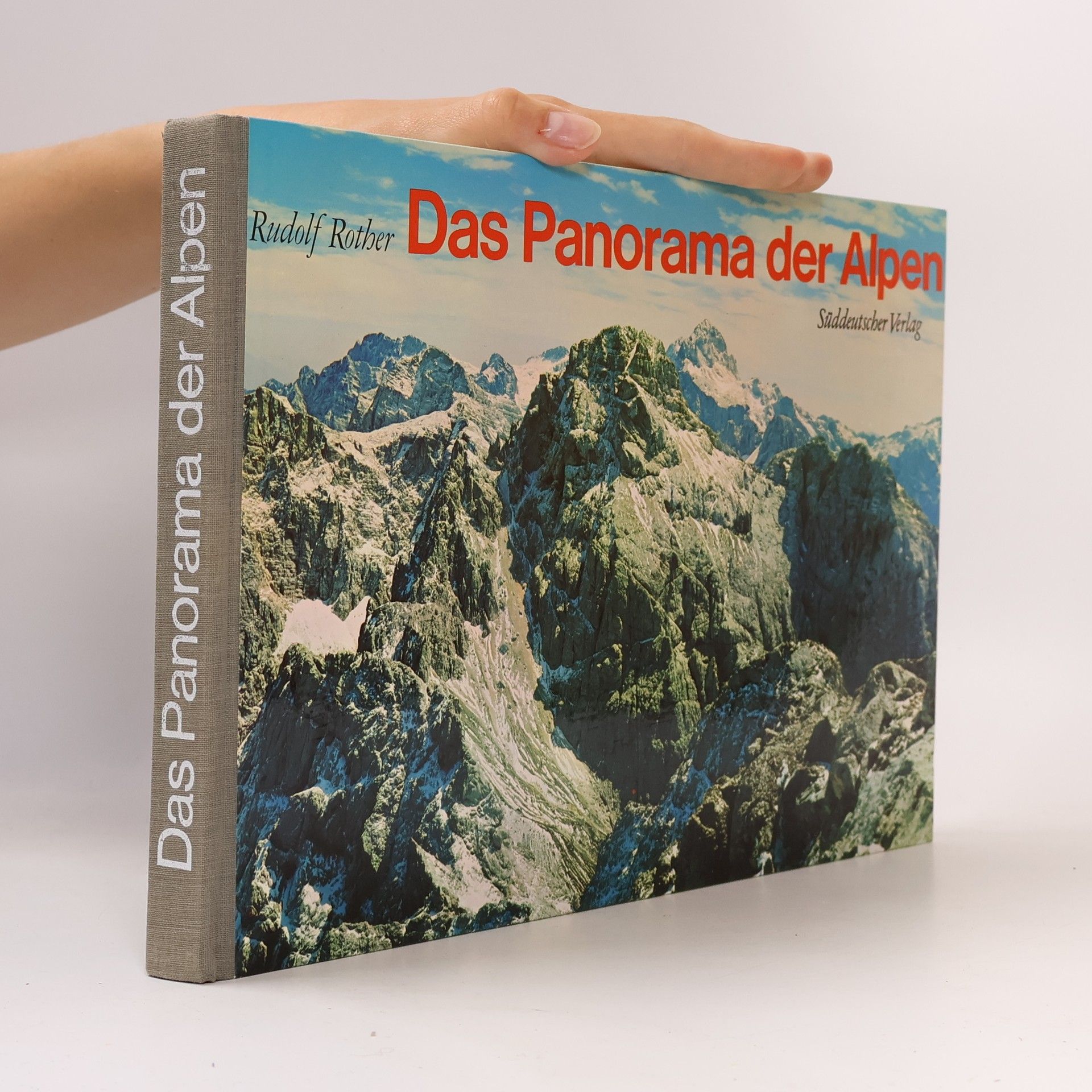 Rudolf Rother Das Panorama der Alpen