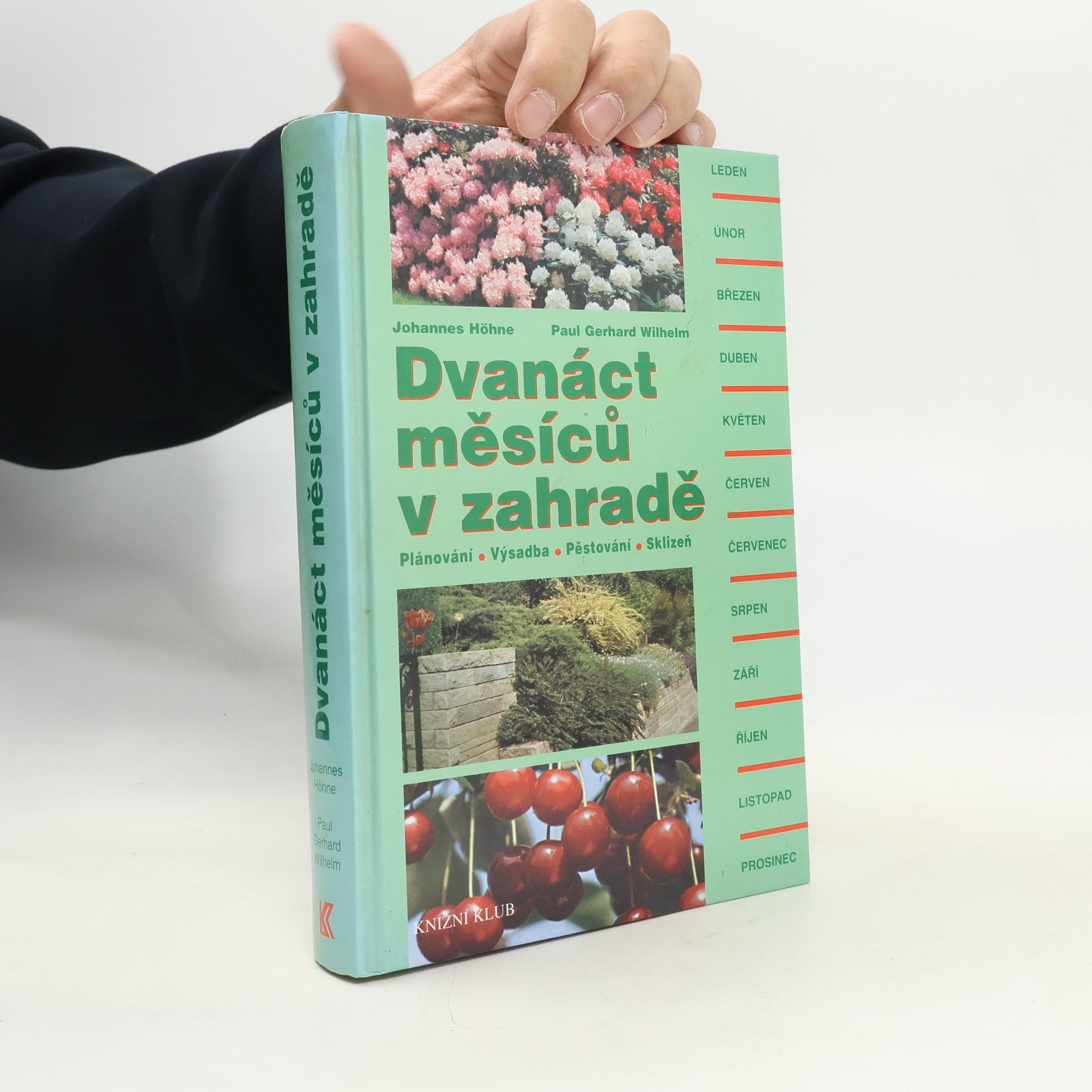 Johannes Höhne Dvanáct měsíců v zahradě : plánování, výsadba, pěstování, sklizeň