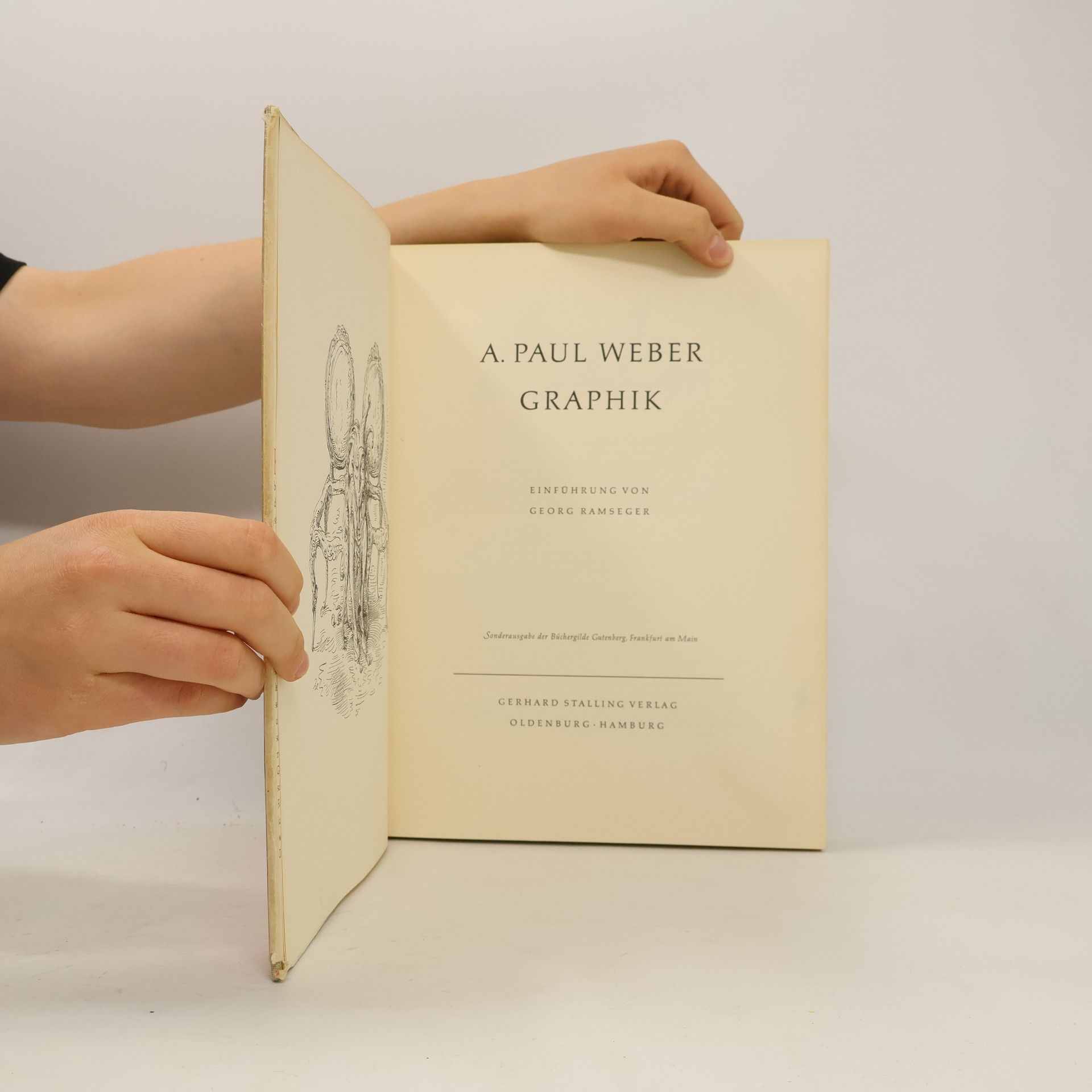 Georg Ramseger A. Paul Weber. Graphik