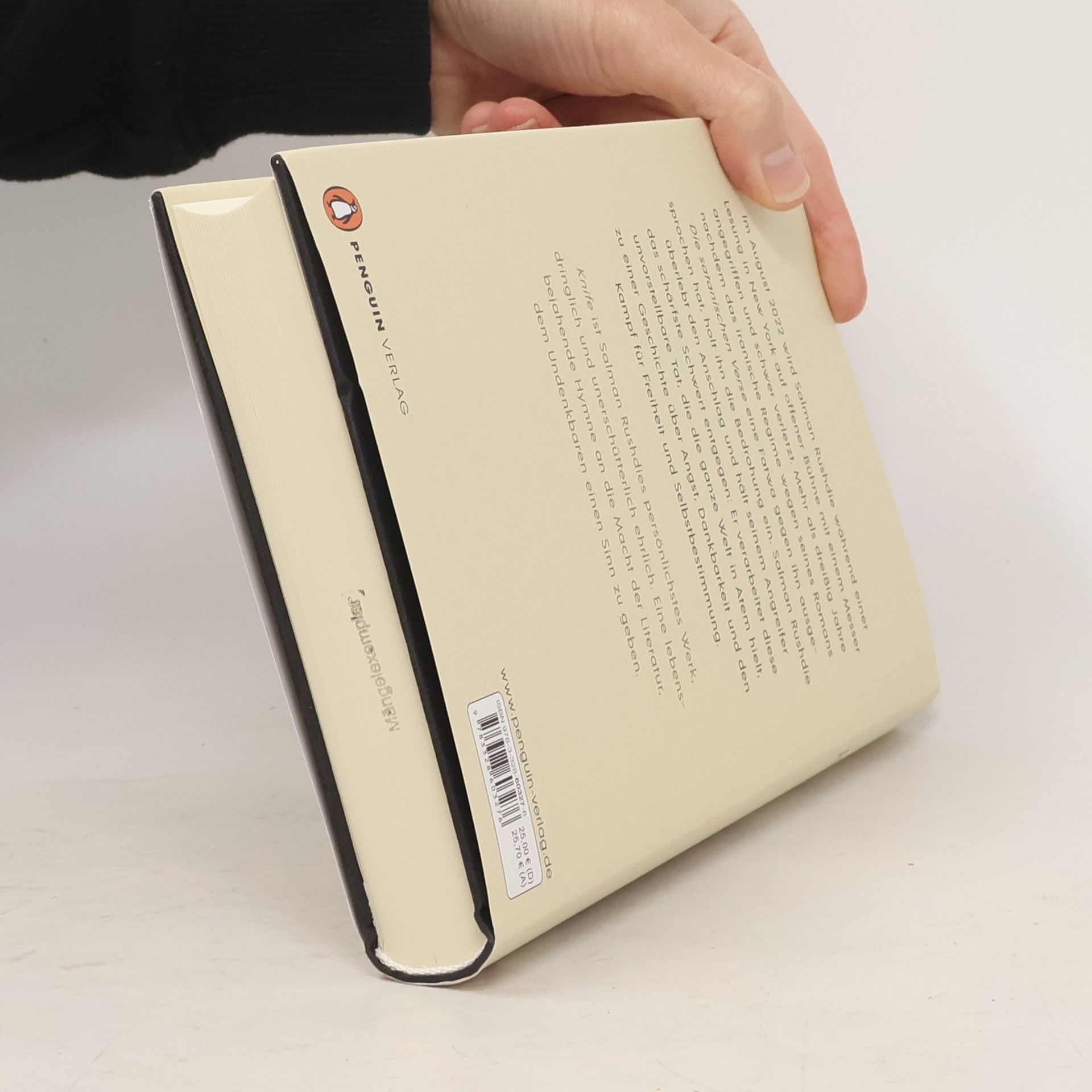 Salman Rushdie Knife