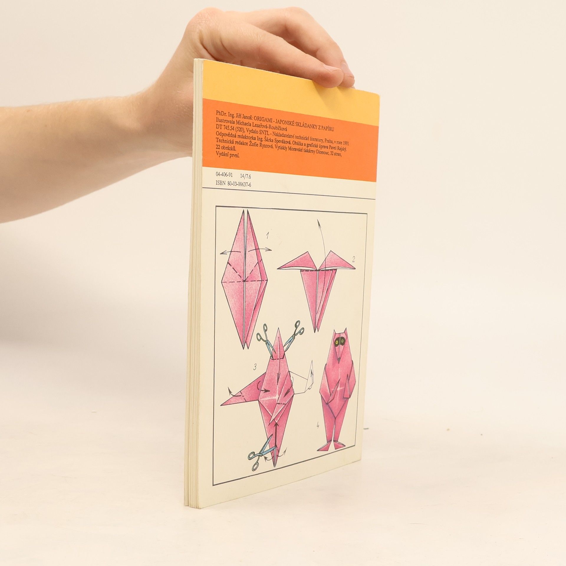 Jiří Janoš Origami - japonské skládanky z papíru