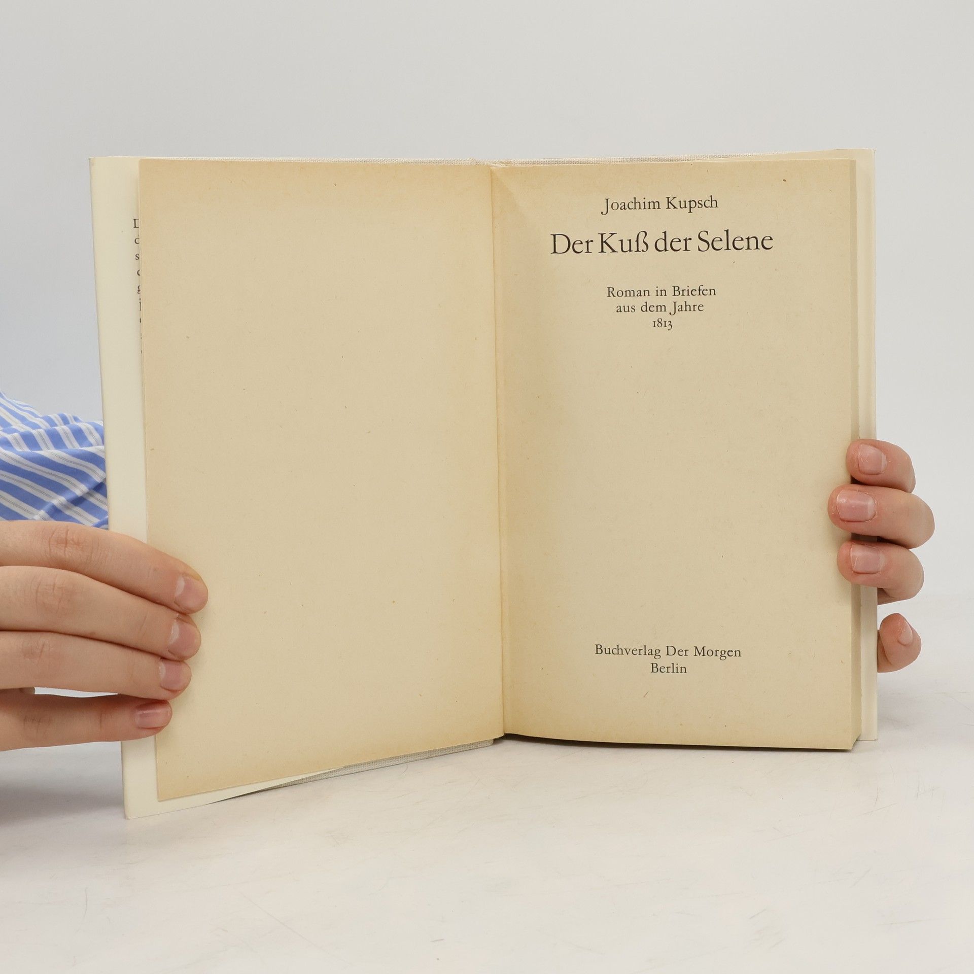Joachim Kupsch Der Kuß der Selene