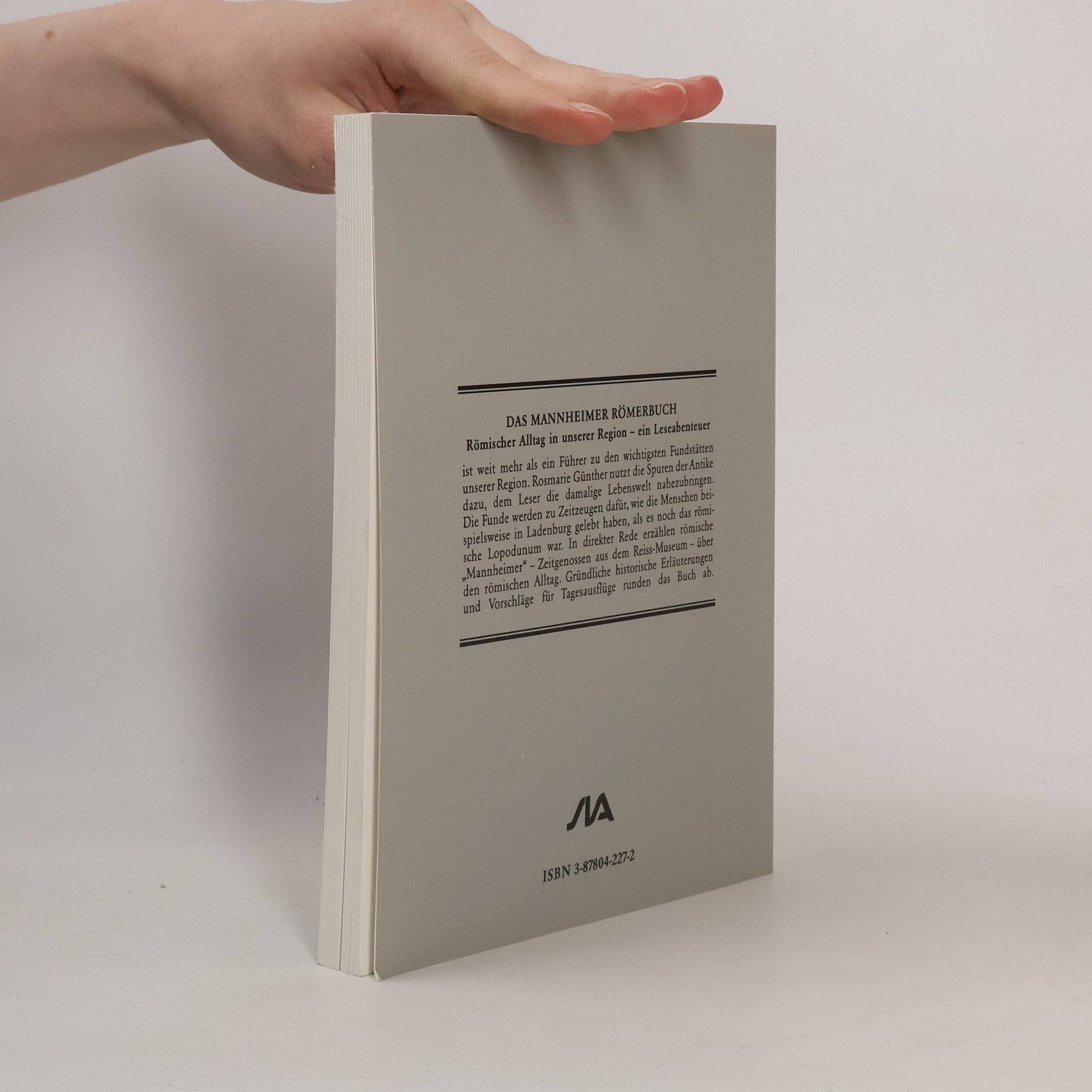 Rosmarie Günther Das Mannheimer Römerbuch