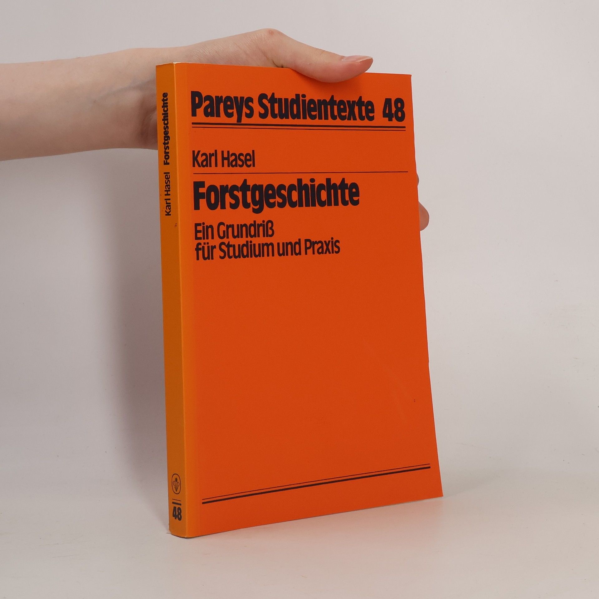 Karl Haselbach Forstgeschichte