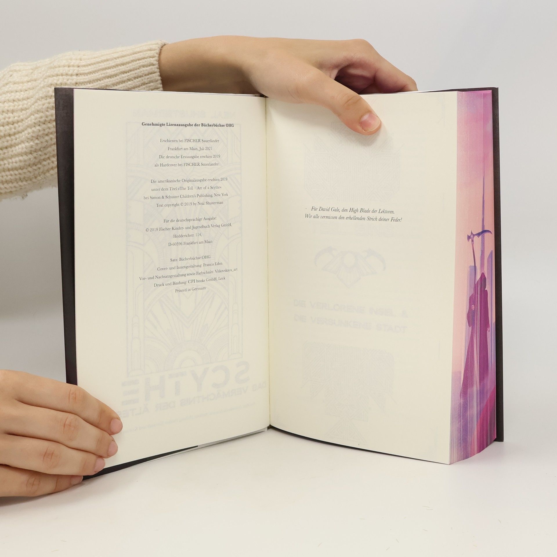 Neal Shusterman Scythe. Das Vermächtnis der Ältesten