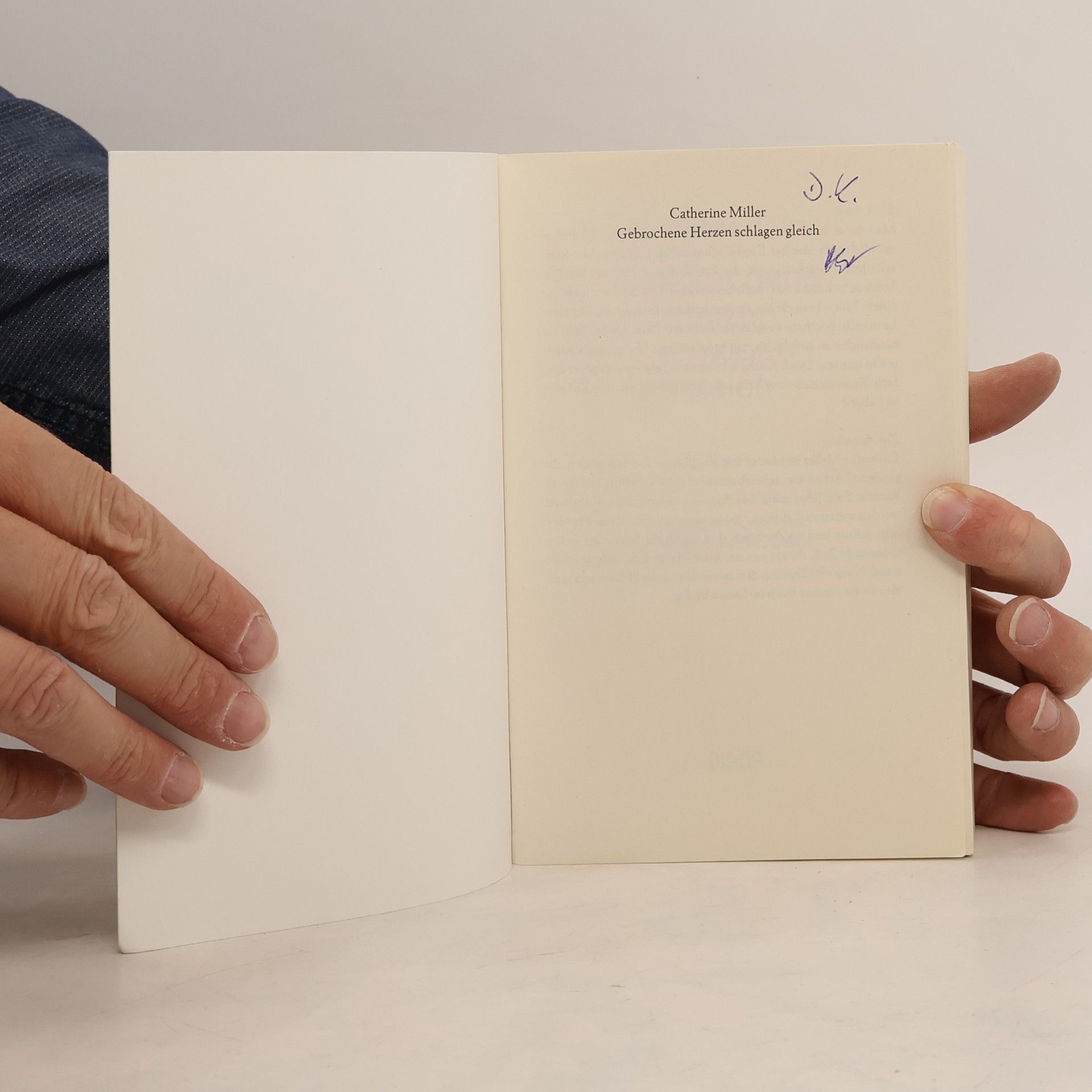 Catherine Miller Gebrochene Herzen schlagen gleich