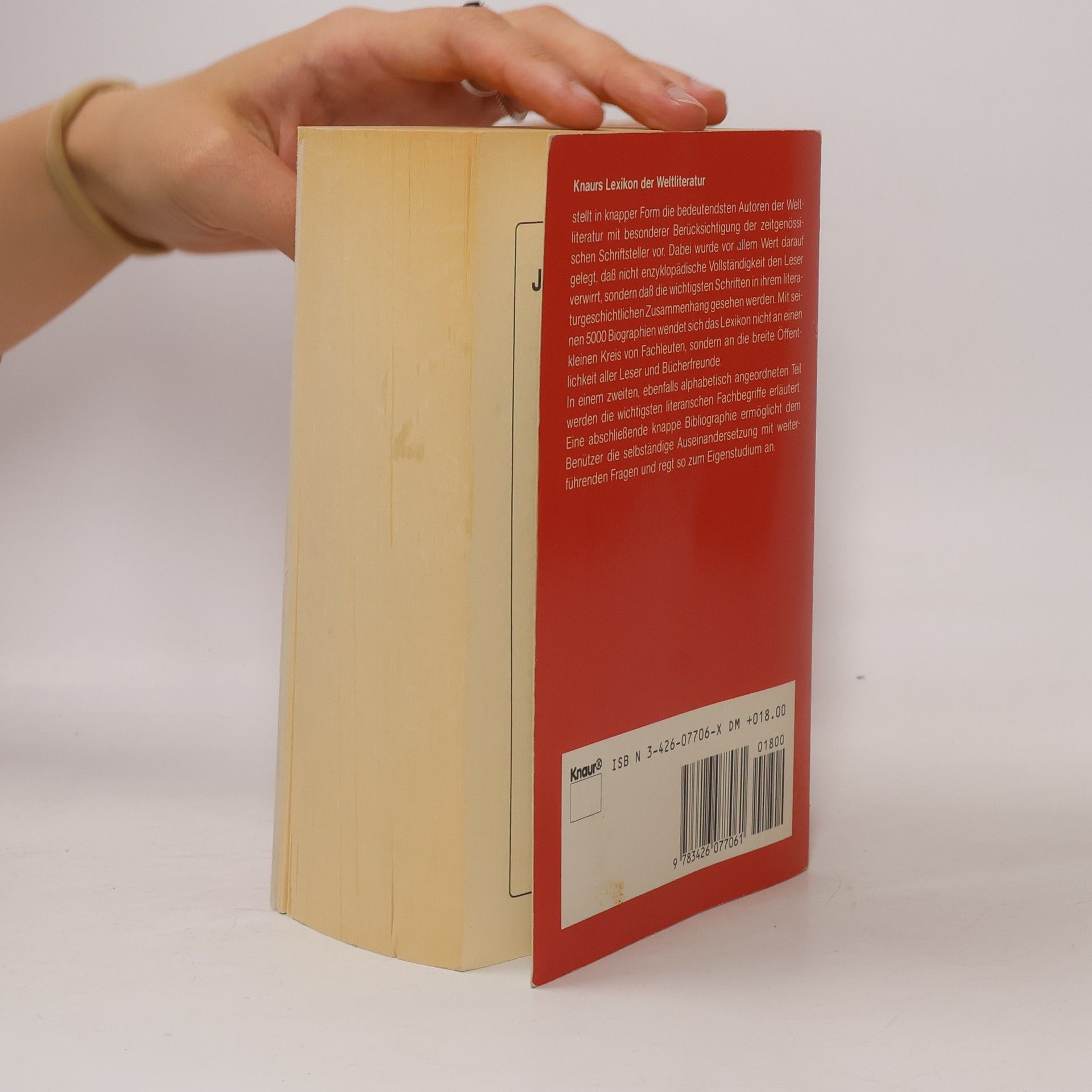 Diether Krywalski Knaurs Lexikon der Weltliteratur