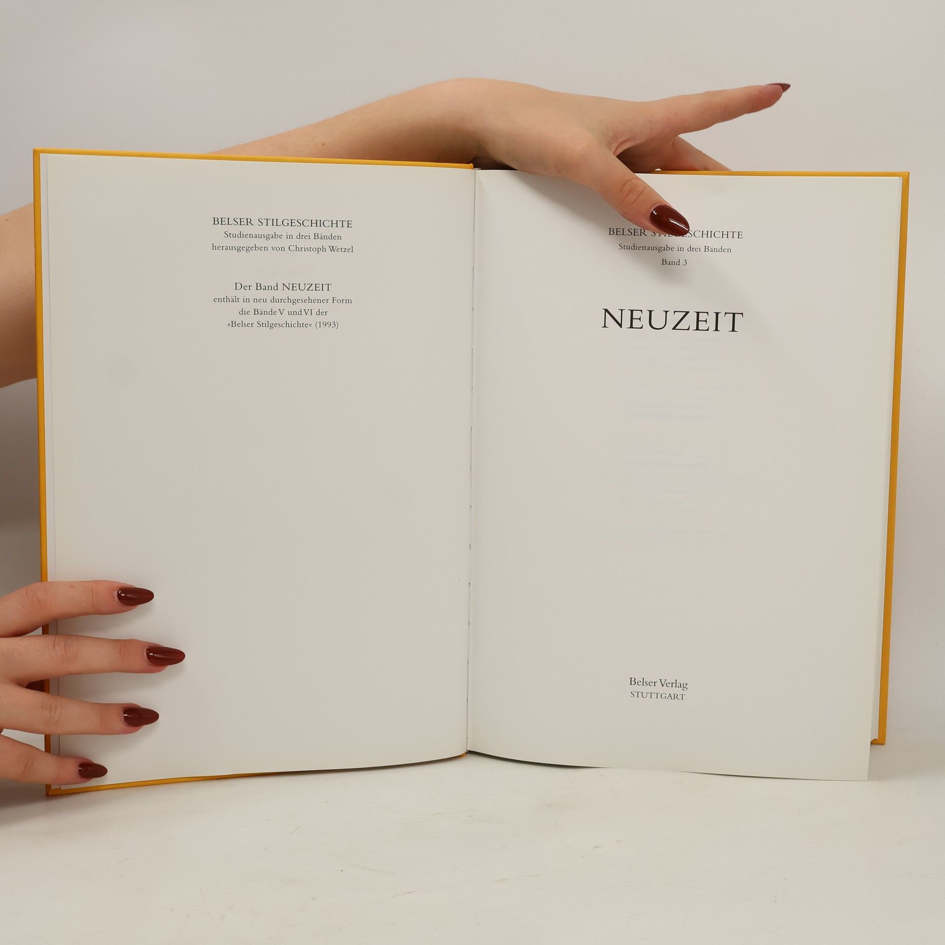Autorenkollektiv Belser Stilgeschichte 3